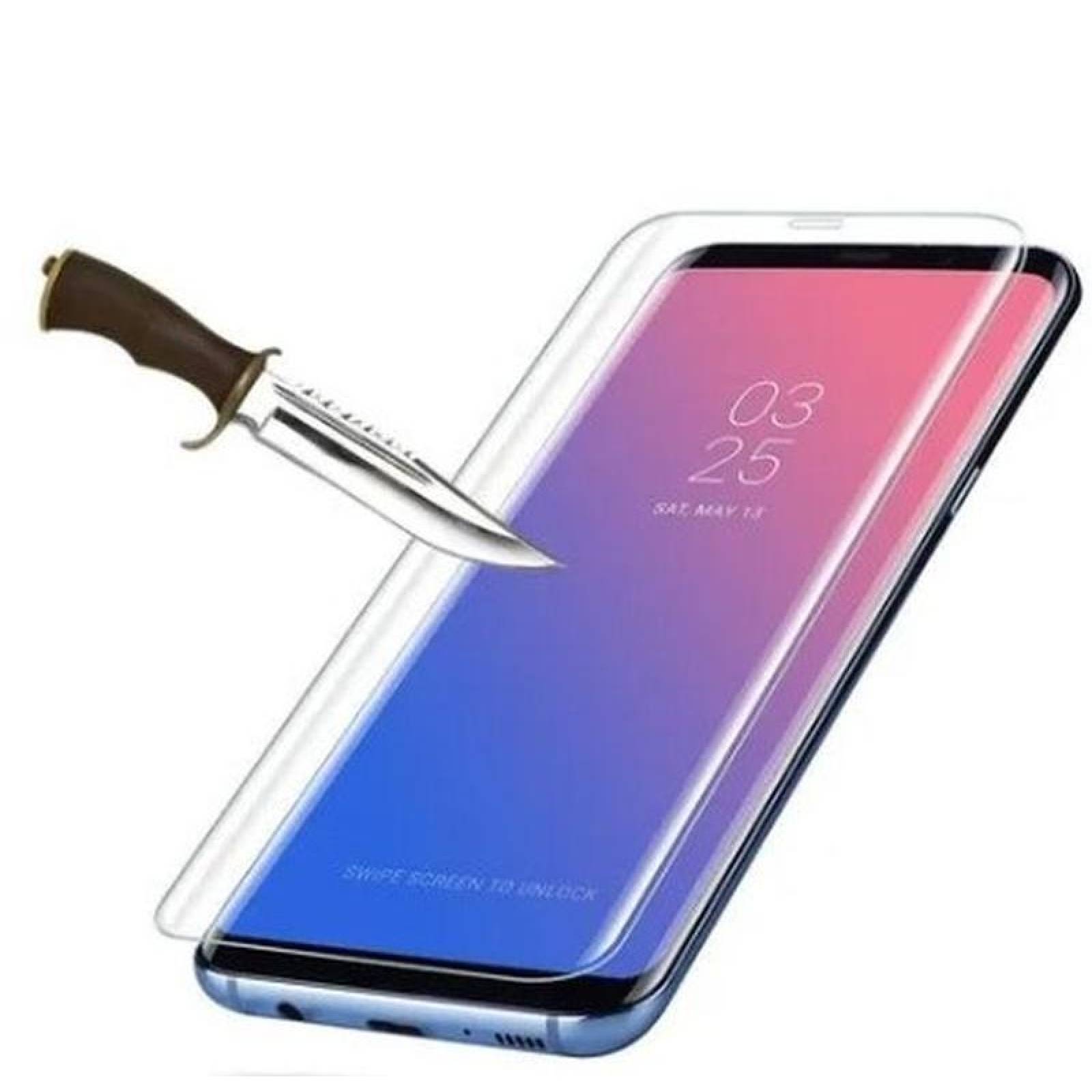 Mica de Vidrio Antireflejante, MXSMU-001-2, Galaxy S8, 3D, 147mm, Cristal Templado, Transparente/Cristal, SamsungCristal