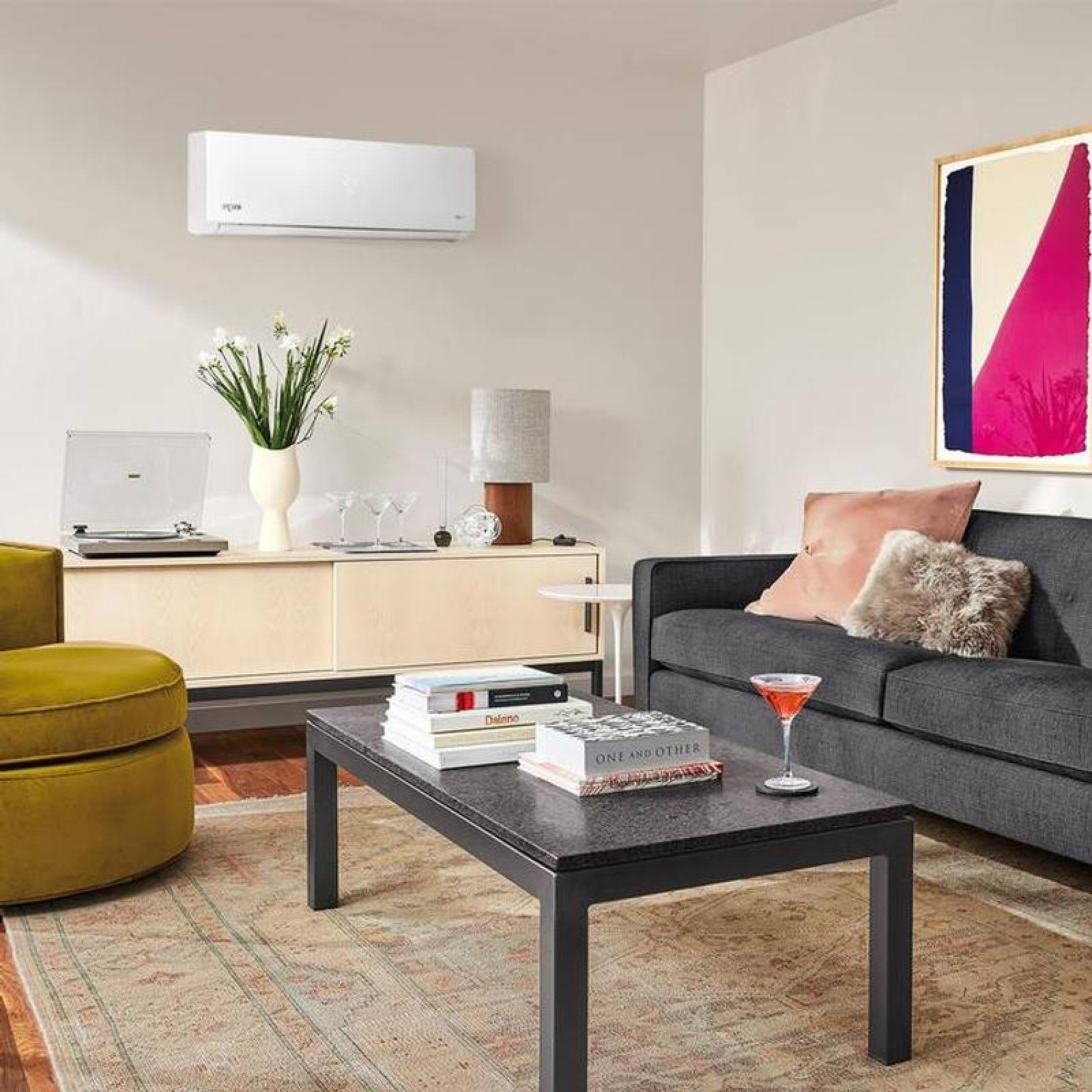 Paquete de Aire Económico MXFAV-005-3 12000BTU 1 Ton R410a Frío Calor 115V 14,0A 12 SEER cControl Remoto, Avant