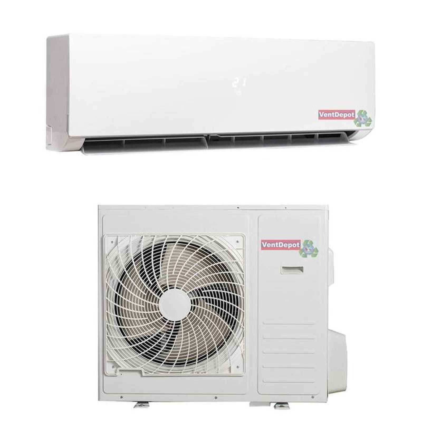 Venta de MiniSplit Barato MXFAV-008-3 24000BTU 2 Ton R410a Frío Calor 230V F1 60 HZ 12 SEER cControl Remoto, Avant