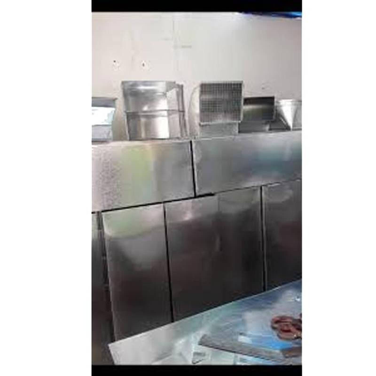 Bafle Acustico para Ventilador, MXBFX-005, 16x20" Cal.24, Galvanizado, Aislante acústico de 1" de espesor, Baflex