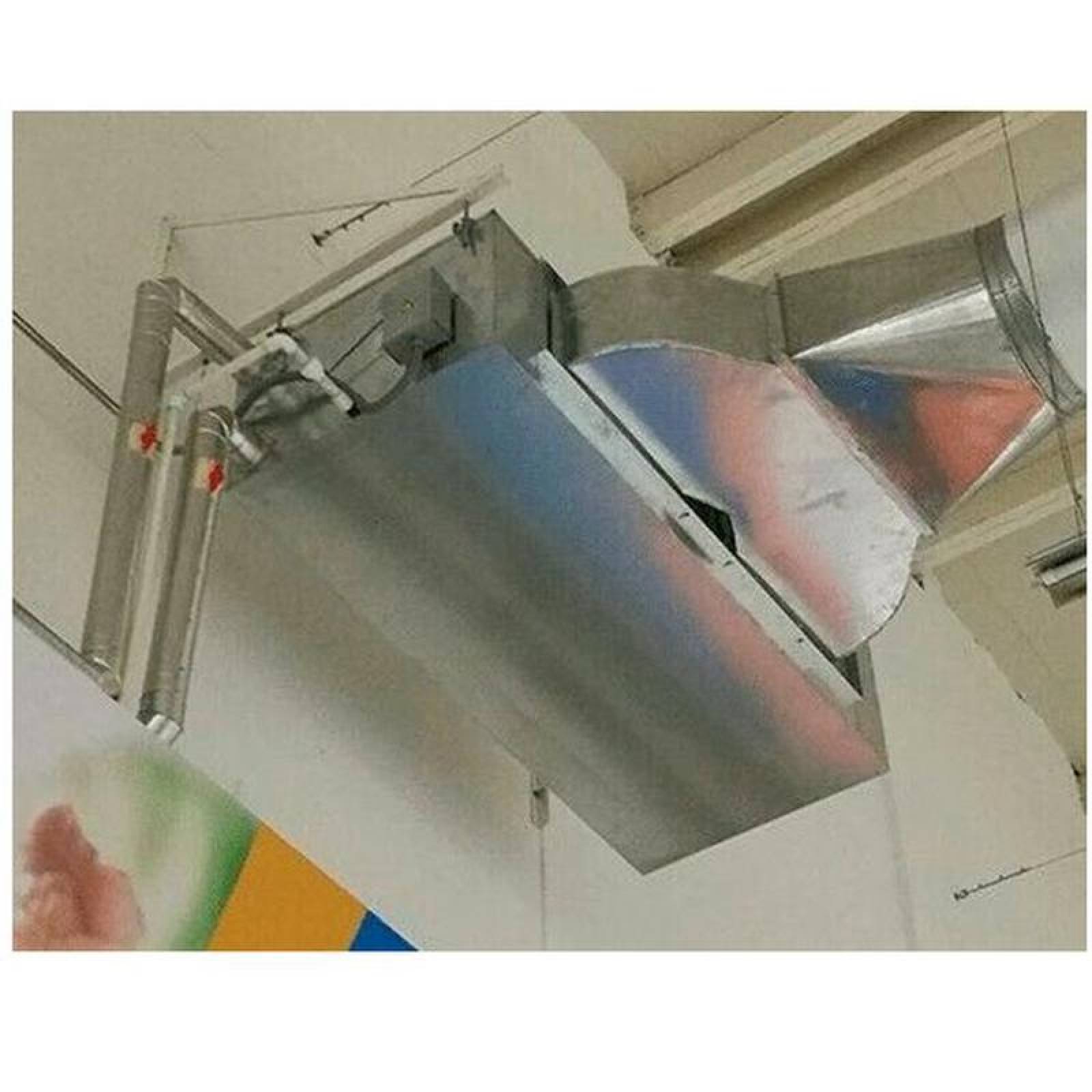 Bafle Acustico para Ventilador, MXBFX-005, 16x20" Cal.24, Galvanizado, Aislante acústico de 1" de espesor, Baflex