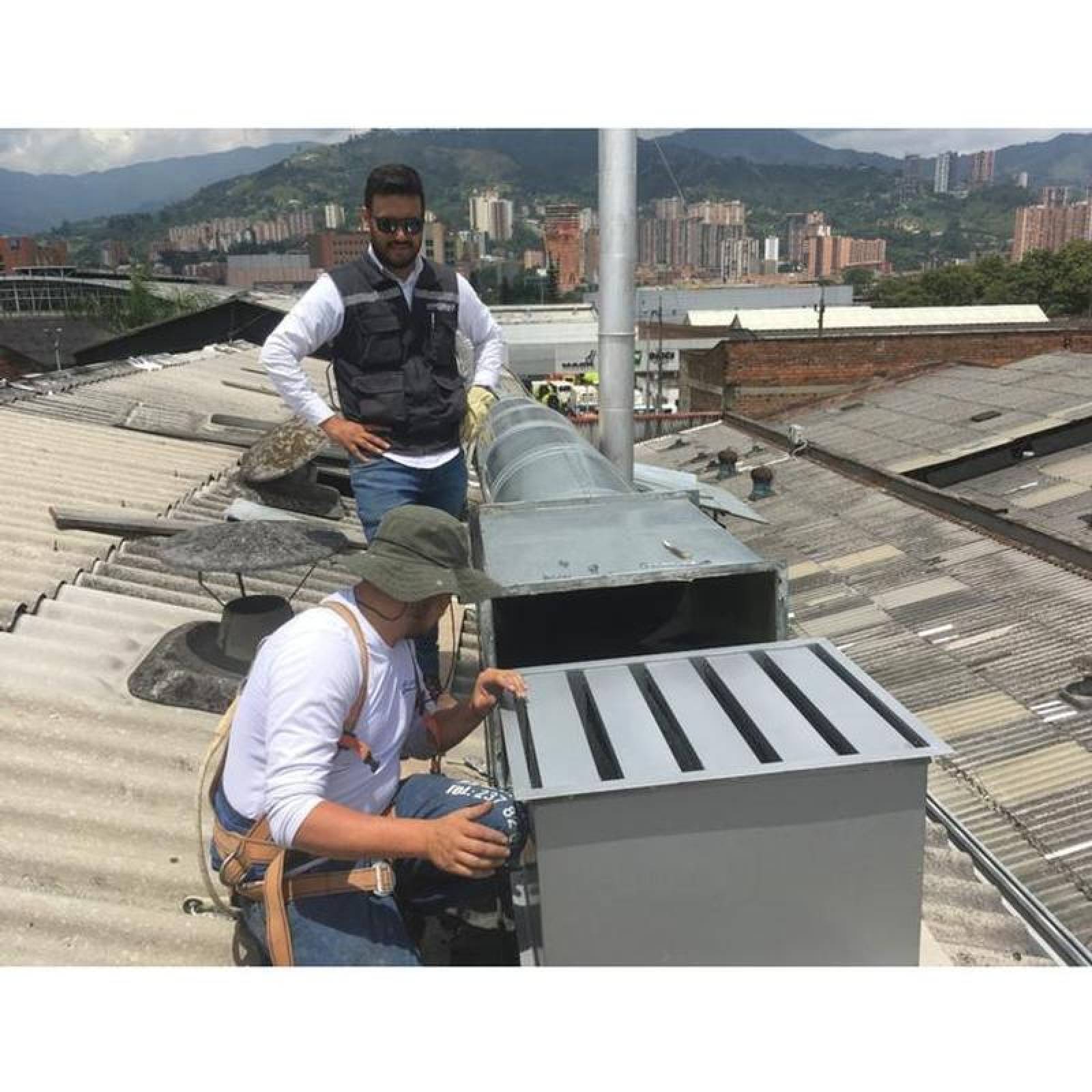 Silenciador para Ducto de Aire MXWPT-031 64" Diámetro Elemento Filtrante Acústico Periférico Vertical y Horizontal Galv, C,16







 WhisperTube