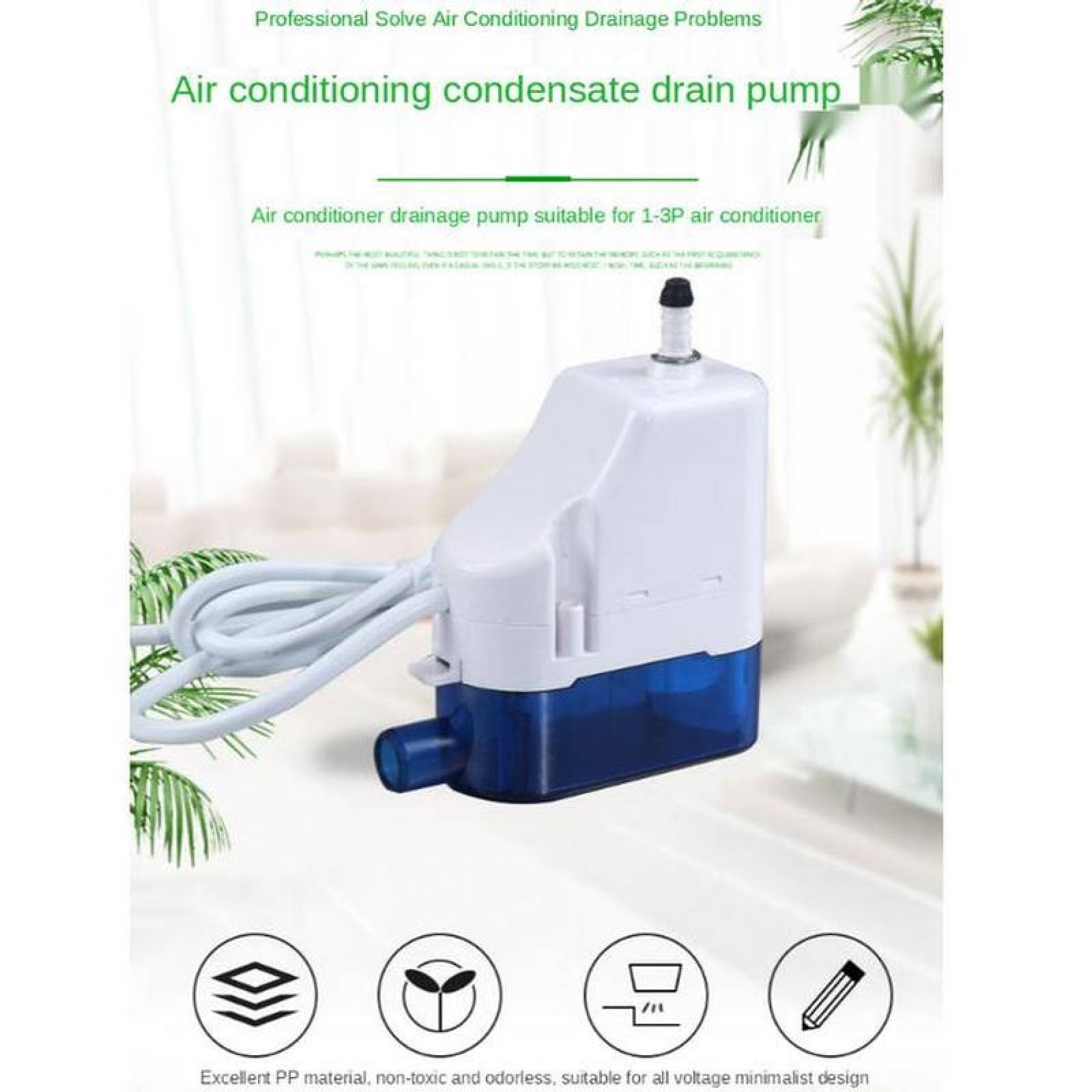Bomba de Drenaje de Aire Acuario MXDPA-001-5 0,14 Gal Caudal de Agua 24LH 220V 8 a 15 kW 60Hz, DrainPump