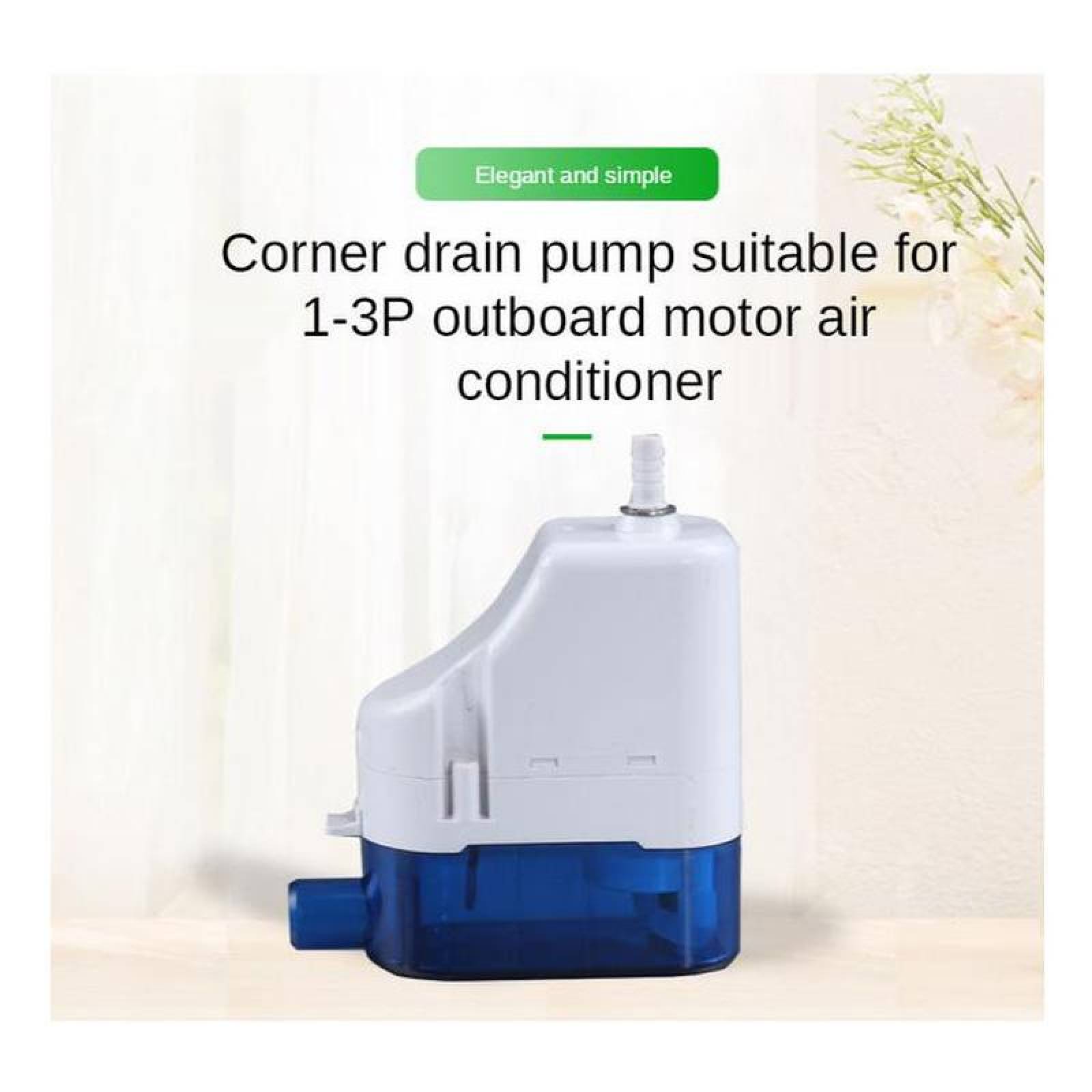 Bomba de Drenaje de Aire Acuario MXDPA-001-5 0,14 Gal Caudal de Agua 24LH 220V 8 a 15 kW 60Hz, DrainPump