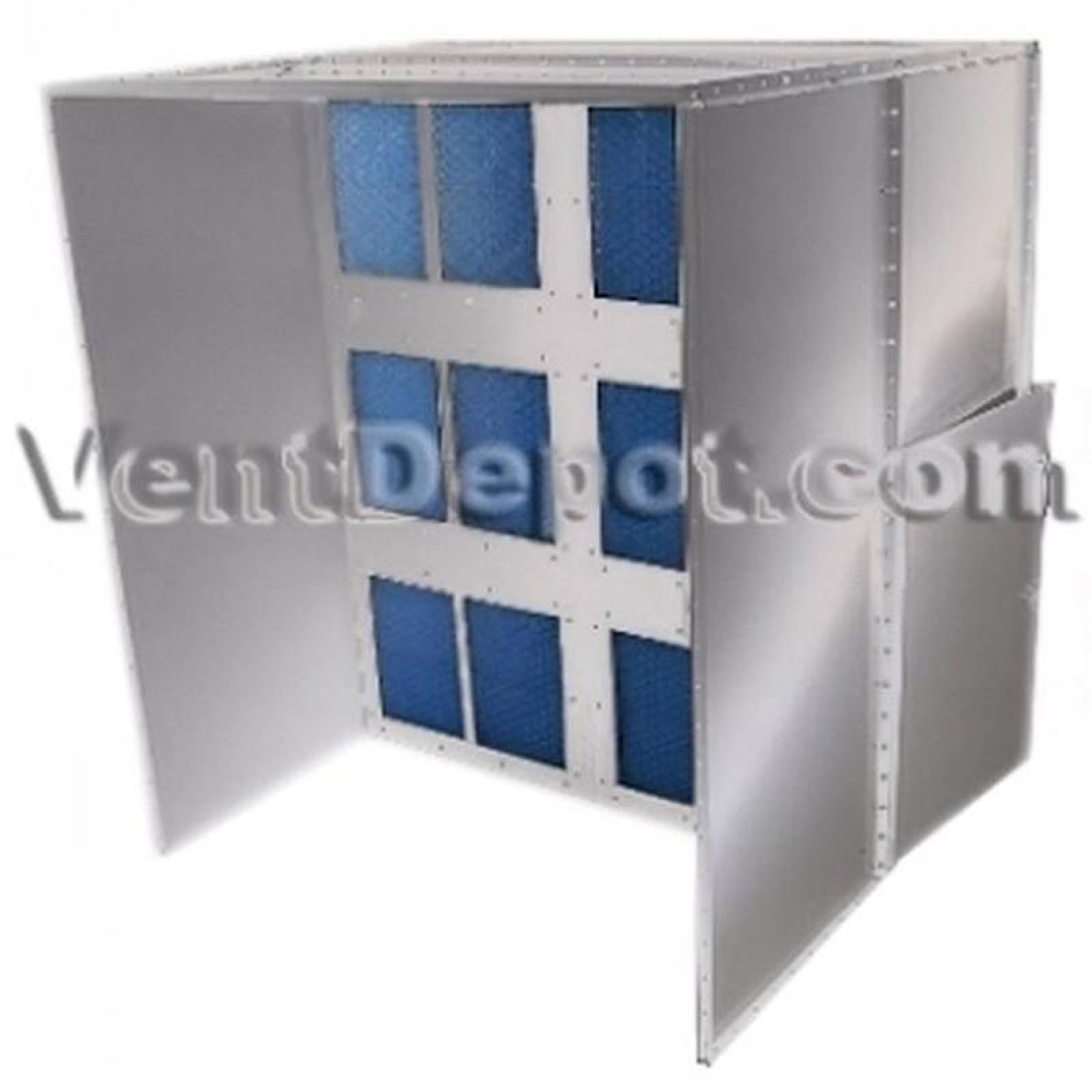 Cabinas para Pintura Baratas MXPAT-0038 Útil2x3x2,35mReal2x4x2,35mC,185HP3F220440VT,AcrilicoDmda PaintPro
