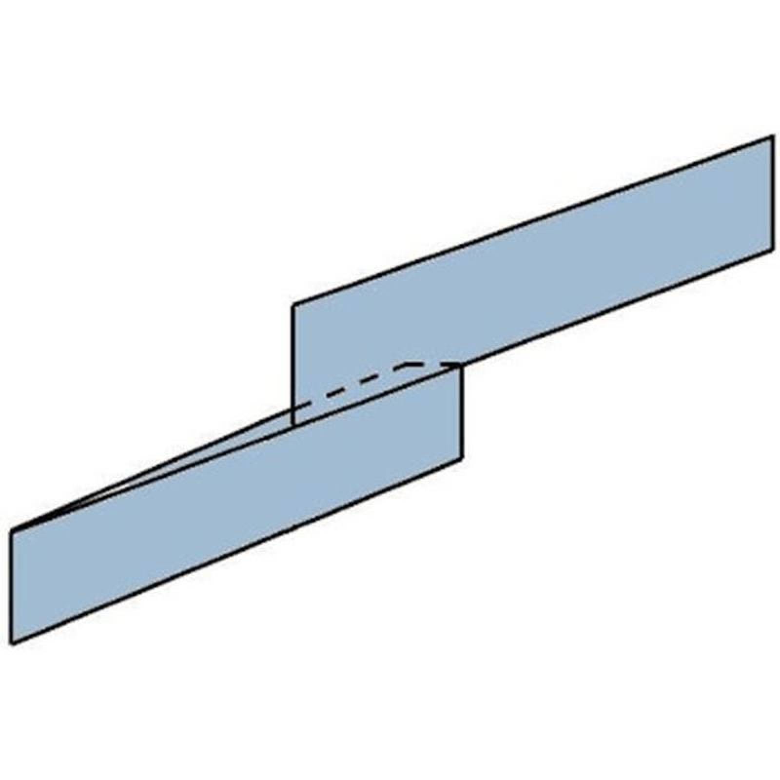 Louver de Acero para Ensamblar, MXFXL-185, Perfil C, Álabe 8x2x2x120", Int/Ext, Lám.Negra C.24, FlexLouv