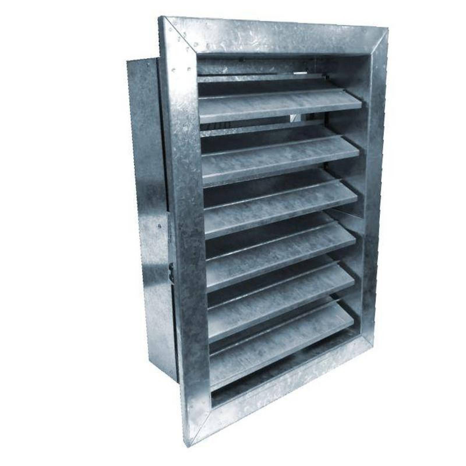 Louver de Muro para Iglesias, MXLDP-0115, 54x12x4",base x altura x fondo,Pintro,C.20,Ext.,contra Goteo/Tormenta, LouvDrip