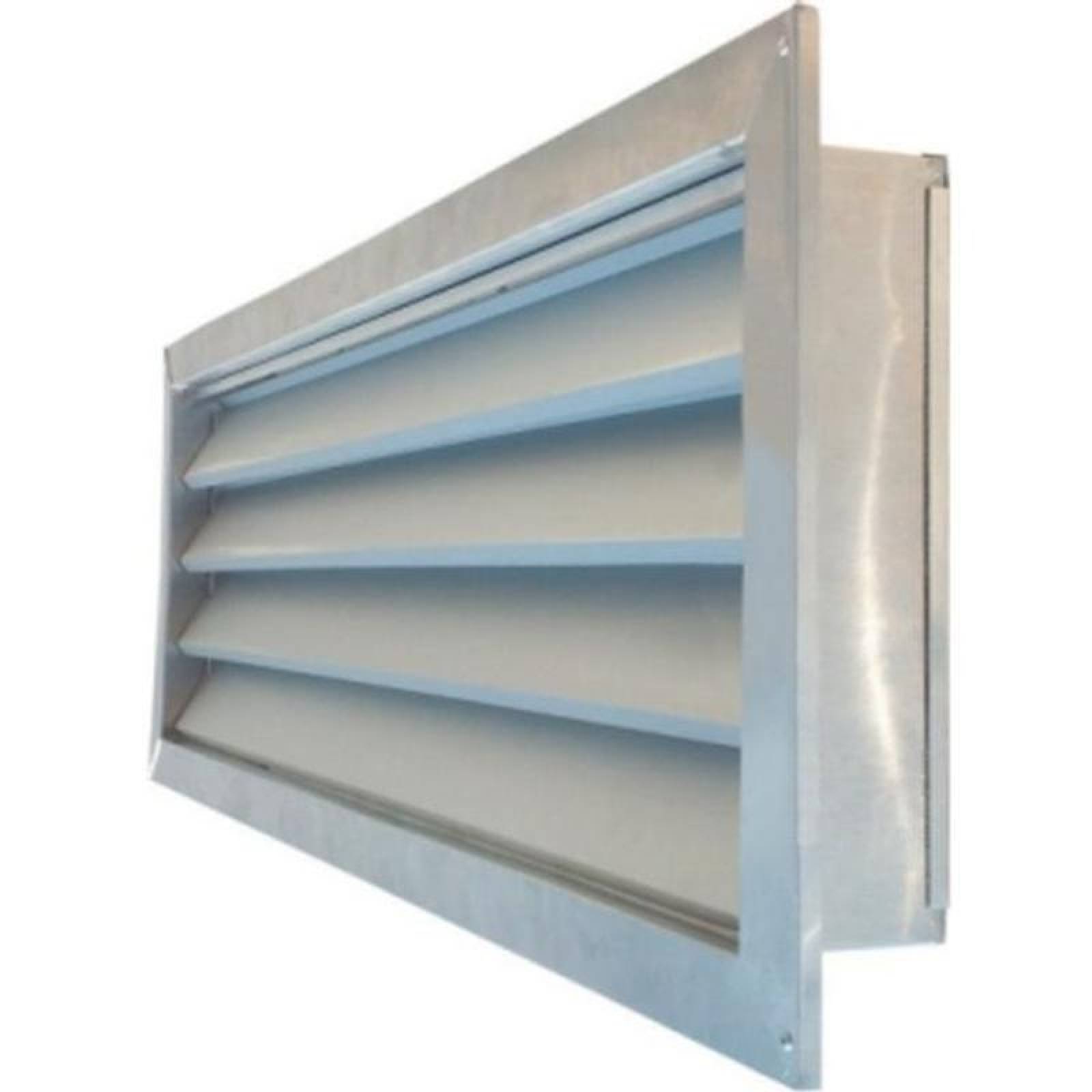 Louvers para Filtros de Humo, MXLFT-2015, 51x54x6", base x altura x fondo, Aluminio, C.18, Int.c/Riel, c/Malla, LouvFilt