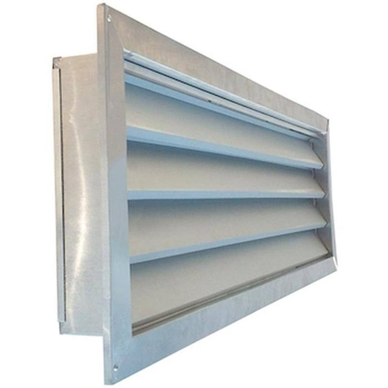Louver para Filtros de Olores, MXRLV-2197, 18x60x6", base x altura x fondo,Inox 304,C.20,Interior,c/Riel, RailLouv