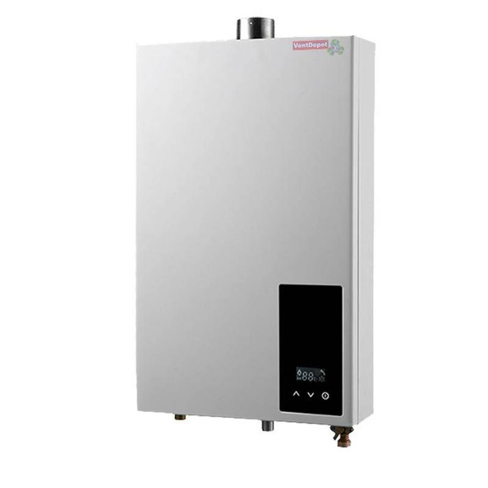 Boiler de Paso para Departamento, MXEPH-003-1, 5 Servicios, 25 L/min, 127V/1f/60Hz, Gas LP, HeatPlus