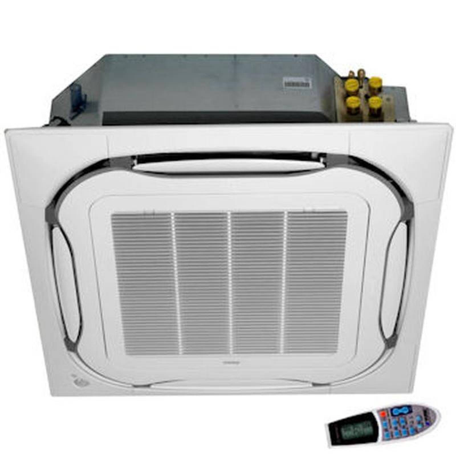 Aire Acondicionado Split, MXHSS-006-2, 44000BTU, 3.7Ton, Tipo Cassette, 220V, 1F, 60Hz, Control Inalámbrico, HydroCassettey