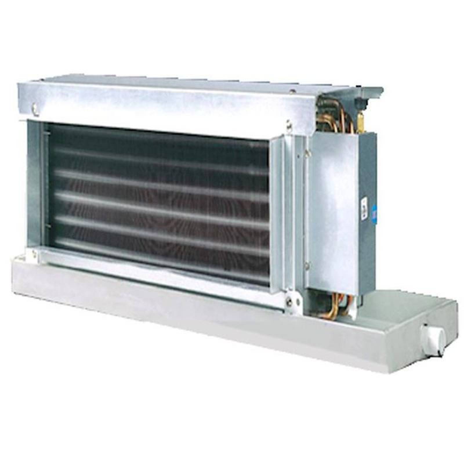 Manejadora de Aire Fand and Coil, MXKNC-029, 24000BTU, 2.0Ton, Agua Helada, 3 Hileras de Enfriamiento + 1 de Calefacción, 115V, 1F, 60Hz, c/valvula,C/termostato digital, KingCoiler