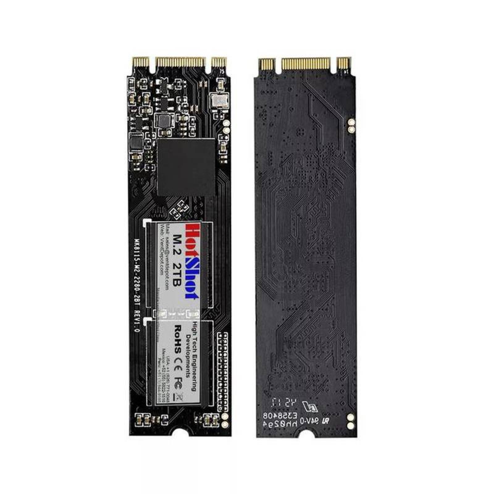 M,2 Disco Solido Interfaz M,2, MXATA-004-3, 2 TB, M,2 (SSD), Interno, SolidSataM,2