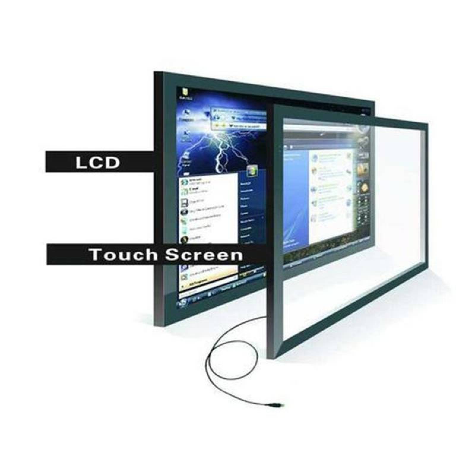 Panel Táctil Interactivo , MXHRC-001-6, 1Pza, 50", USB, menor 1.0W, 20-Puntos, 5V, 6000hrs., TouchScreenPro