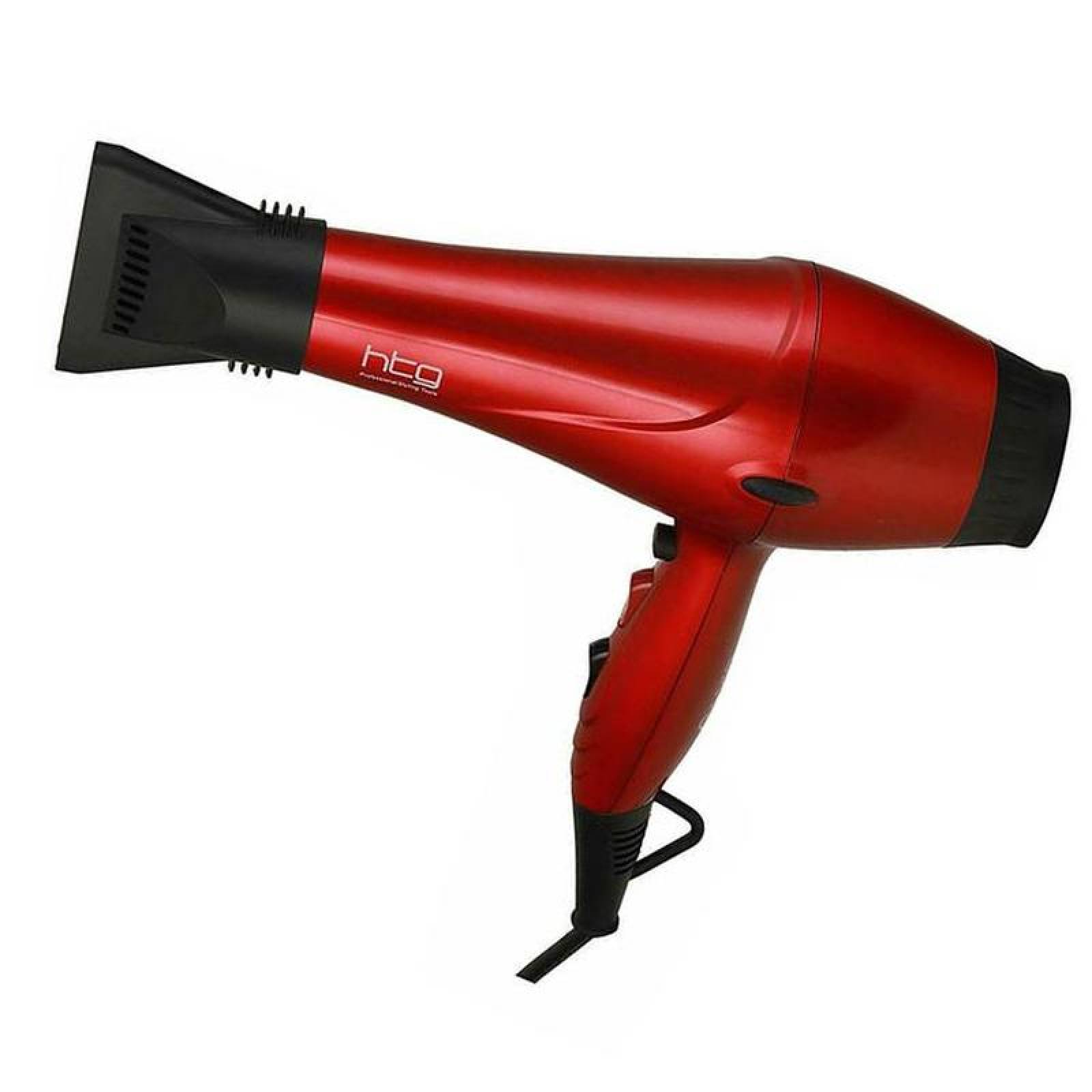 Pistola Secadora para Cabello, MXLEN-003-9, Rojo/Negro, 1875W Min, 230W Max, Cable 3m, Velocidades 3,, SilentDry