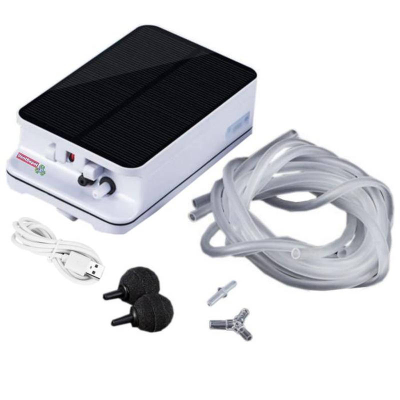 Bomba Oxigenadora Laboratorio MXAPI-001-30 Bomba de aire 3V1W 0,3 a 0,9LMin Salida DC 5V1000mA Entrada DC 5V500-1000mA, AirPump2