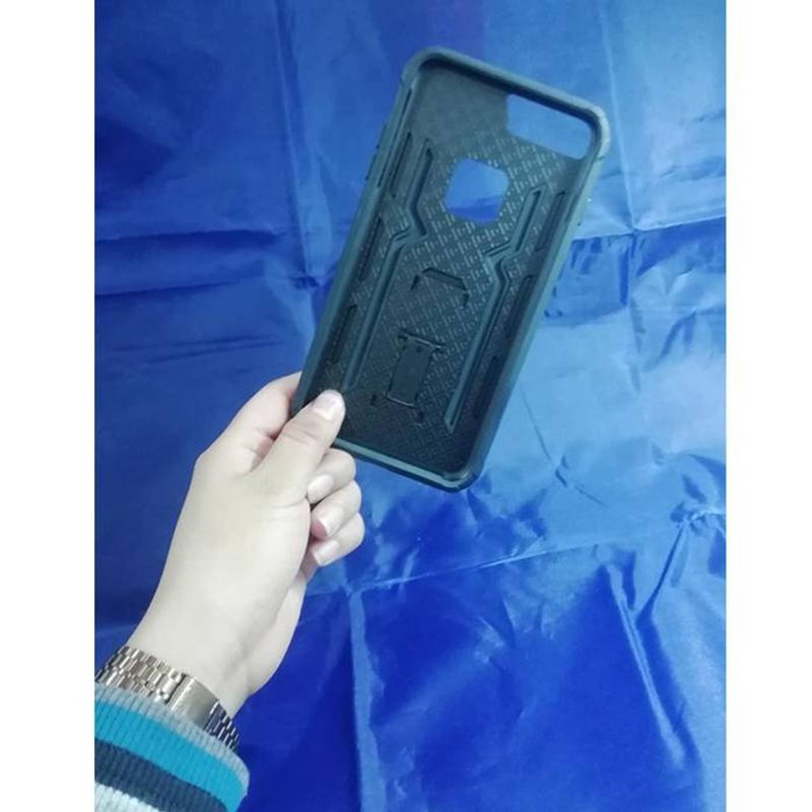 Funda Protectora Rígida MXARN-001-1 BlackBlack I Phone 7 Estuche Rígido Plástico TPU, Armor Case Collection