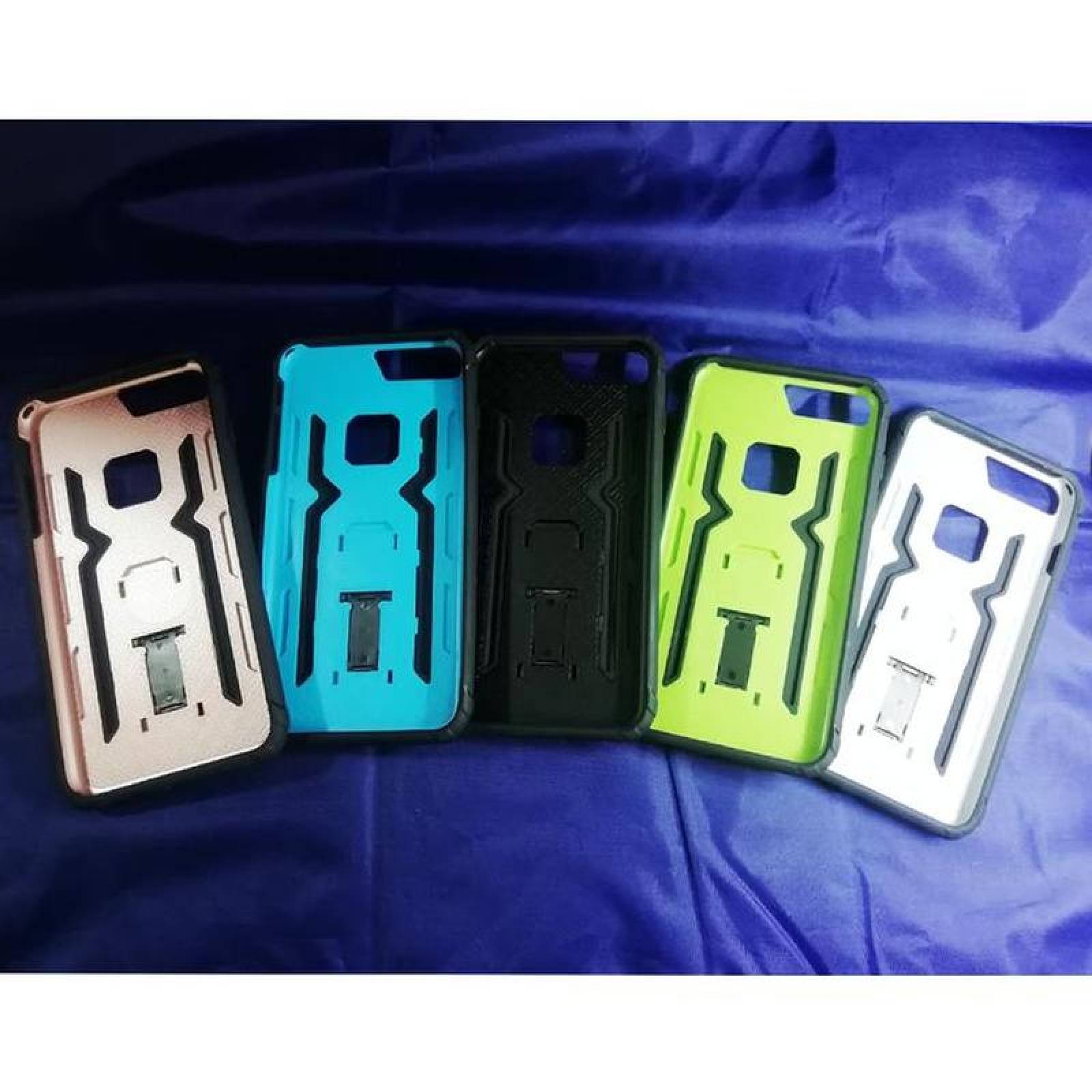 Protector para Celular Eficaz MXARN-006-1 BlackRose I Phone 7 Plus Estuche Rígido Plástico TPU, Armor Case Collection