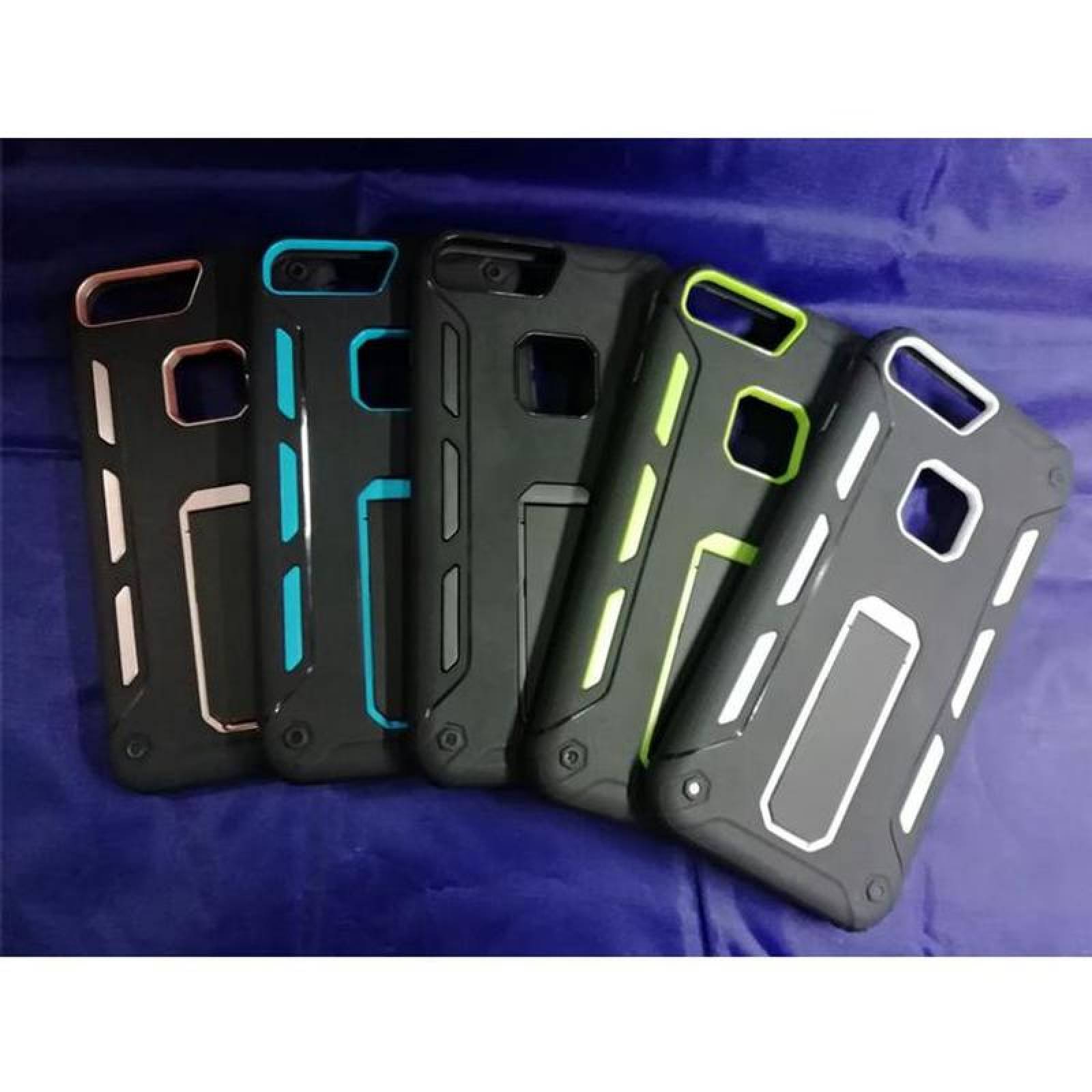 Protector para Celular Eficaz MXARN-006-1 BlackRose I Phone 7 Plus Estuche Rígido Plástico TPU, Armor Case Collection