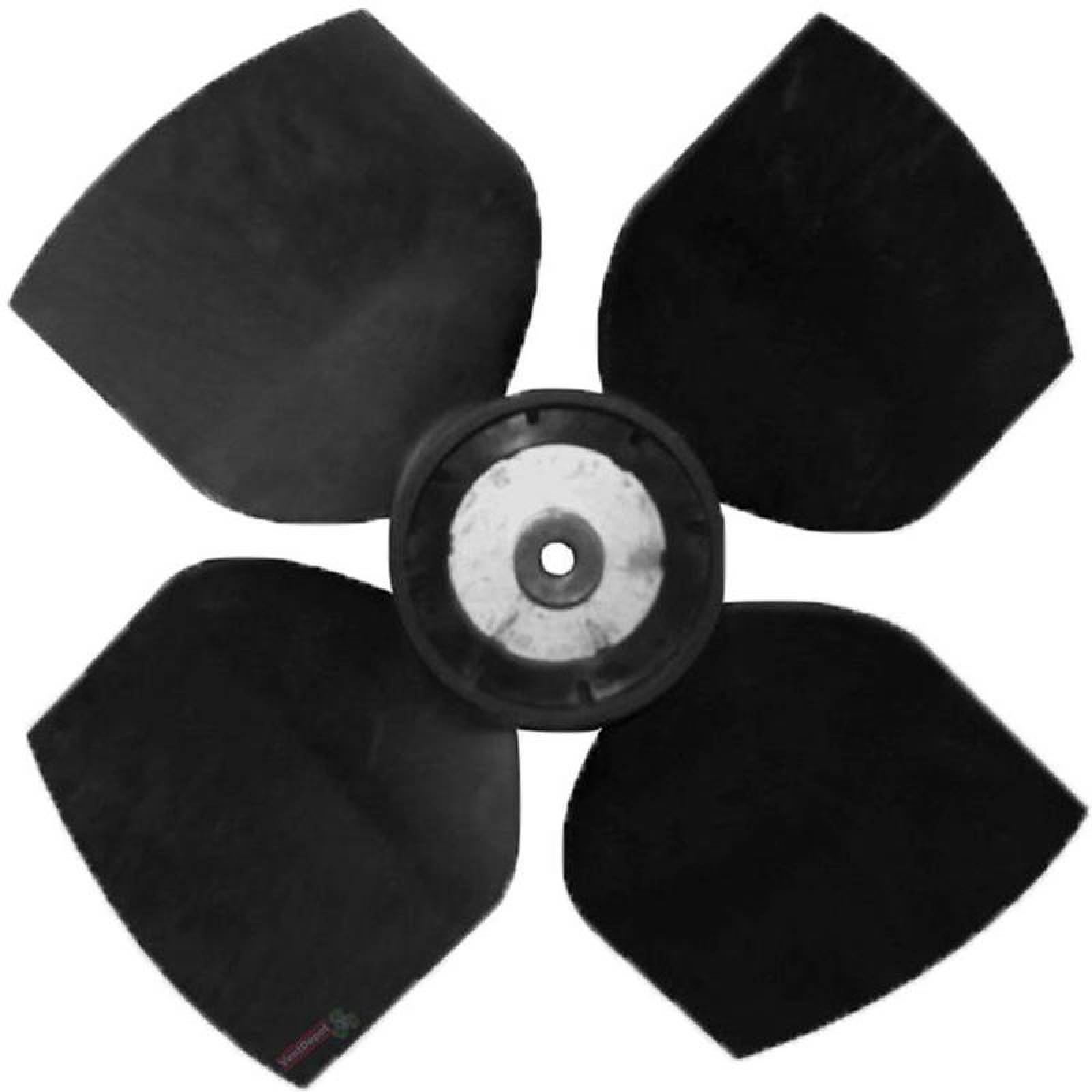 Aspas Nylon y Fibra Vidrio MXBBG-001-2 12" Diámetro 4 Aspas 58" Flecha Giro CW Nylon y Fibra de vidrio BlowerBig