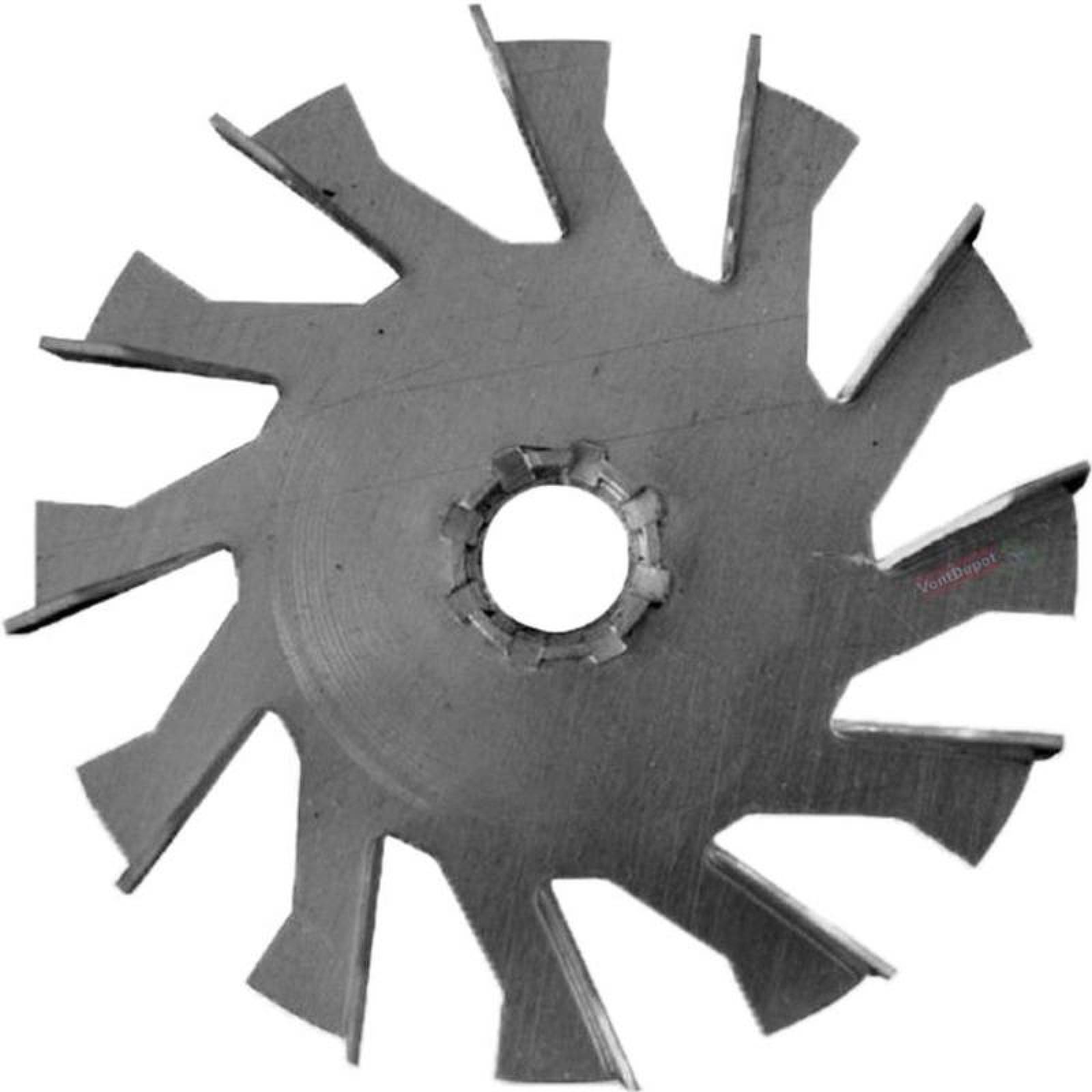 Aspas Pequeñas Ventilación Aluminio MXEZH-003-2 3 12" Diámetro 12 Aspas 516" Flecha Giro CW Aluminio ExtracTech