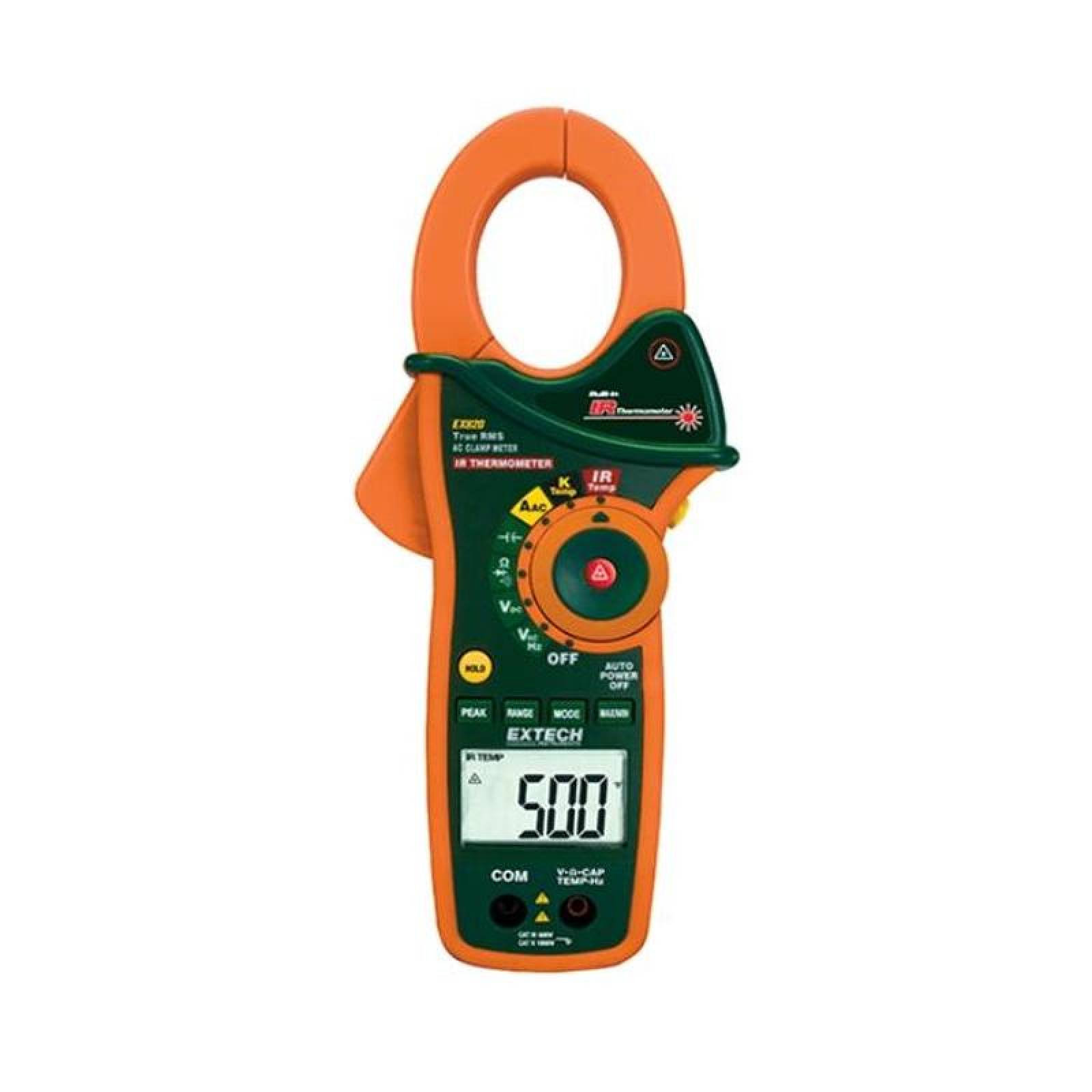 Multimetro con Pinza Amperimétrica MXTUN-002-3 600Voltaje CACC 1000CA Resolución 0,1mA 4kHz -20 a 760C TipoK Tucan800
