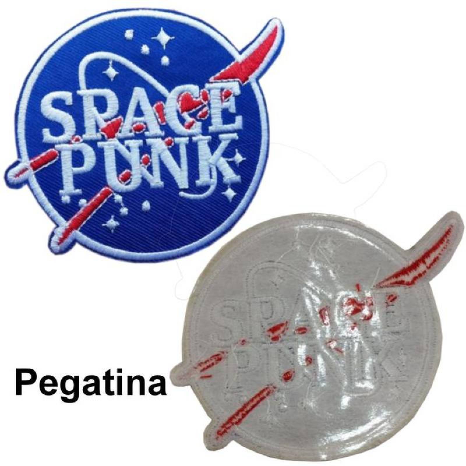 Space Agency Nasa Parche Chalecos MXNSE-005-5 5 Parches Nasa 9,3x8,1cm Azul Espacial Bordado Adhesivo para Planchar, Nasa02