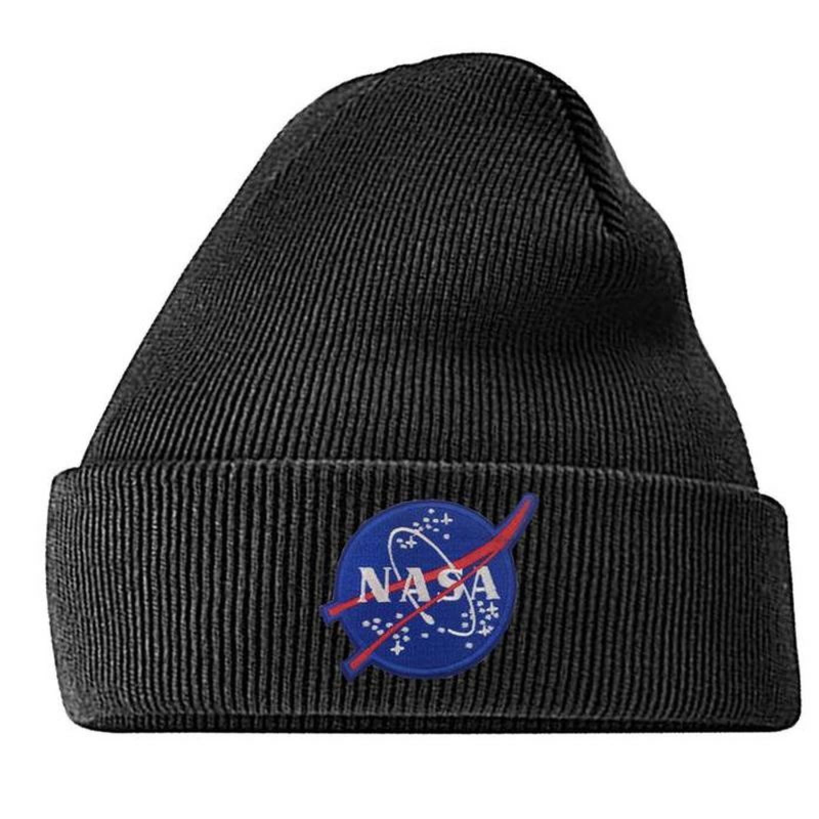 NASA Parche para Mochilas MXNAA-002-3 2 Parches Nasa 9,1x4,1cm Rojo Blanco  Bordado con Velcro, Nasa04