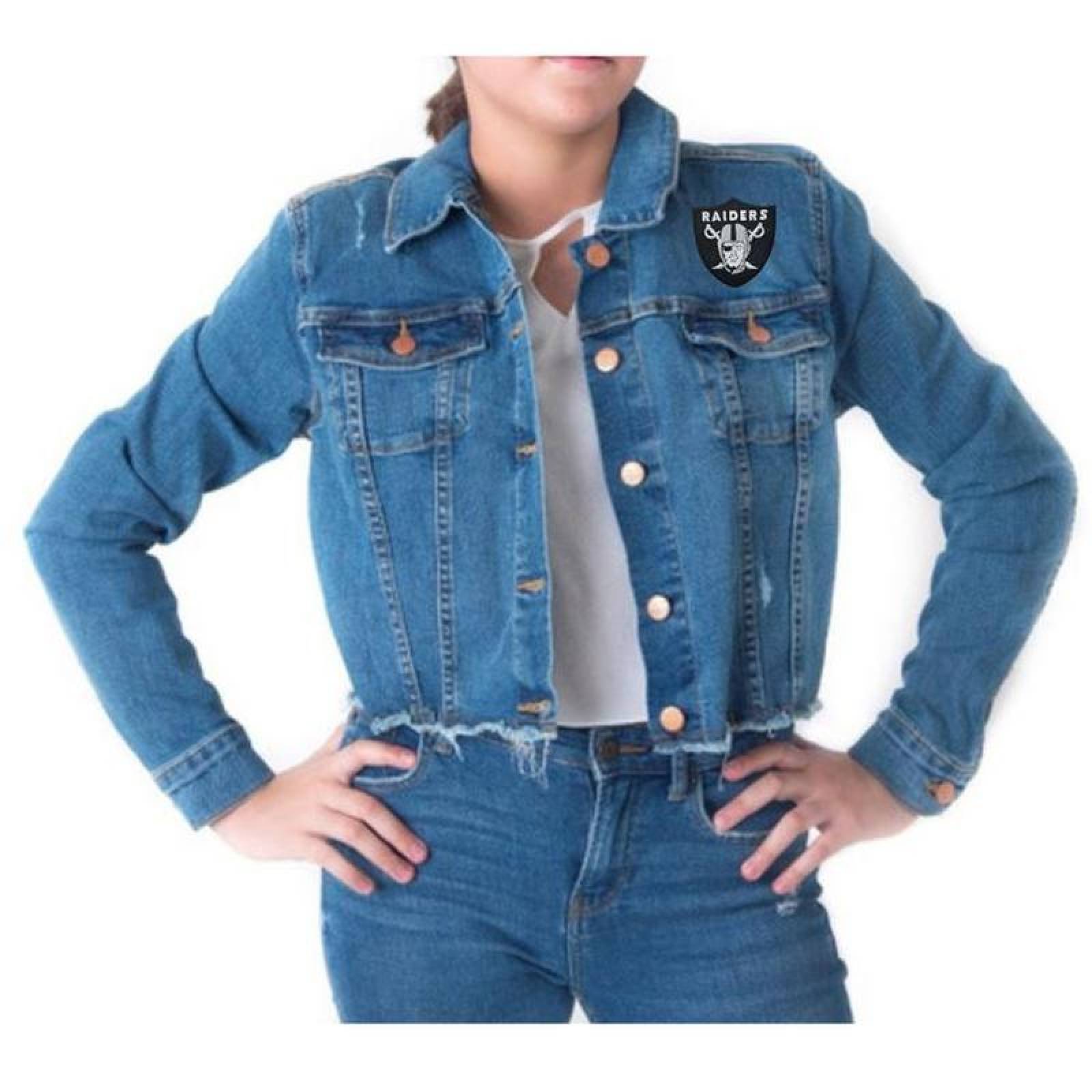 Parche Raiders Resistente para Ropa MXRDT-004-3 4 Parches Futbol Americano 9x10cm Negro y Gris Deportivo Bordado para Planchar, Raiders02