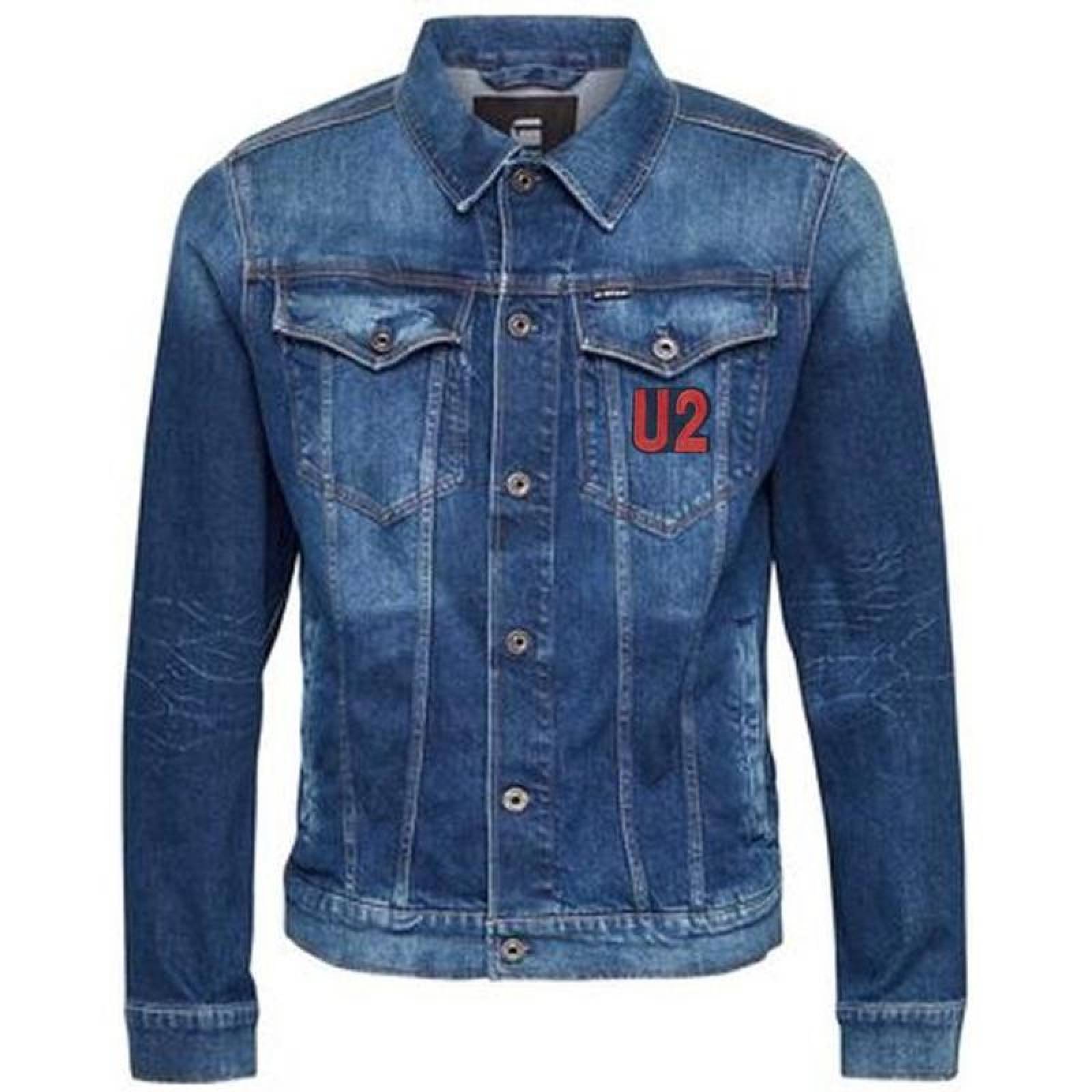 Parche Bordados para Gorras MXRKU-003-1 3 Parches U2 9x10cm Rojonegro Bordado Adhesivo para Planchar, Music01