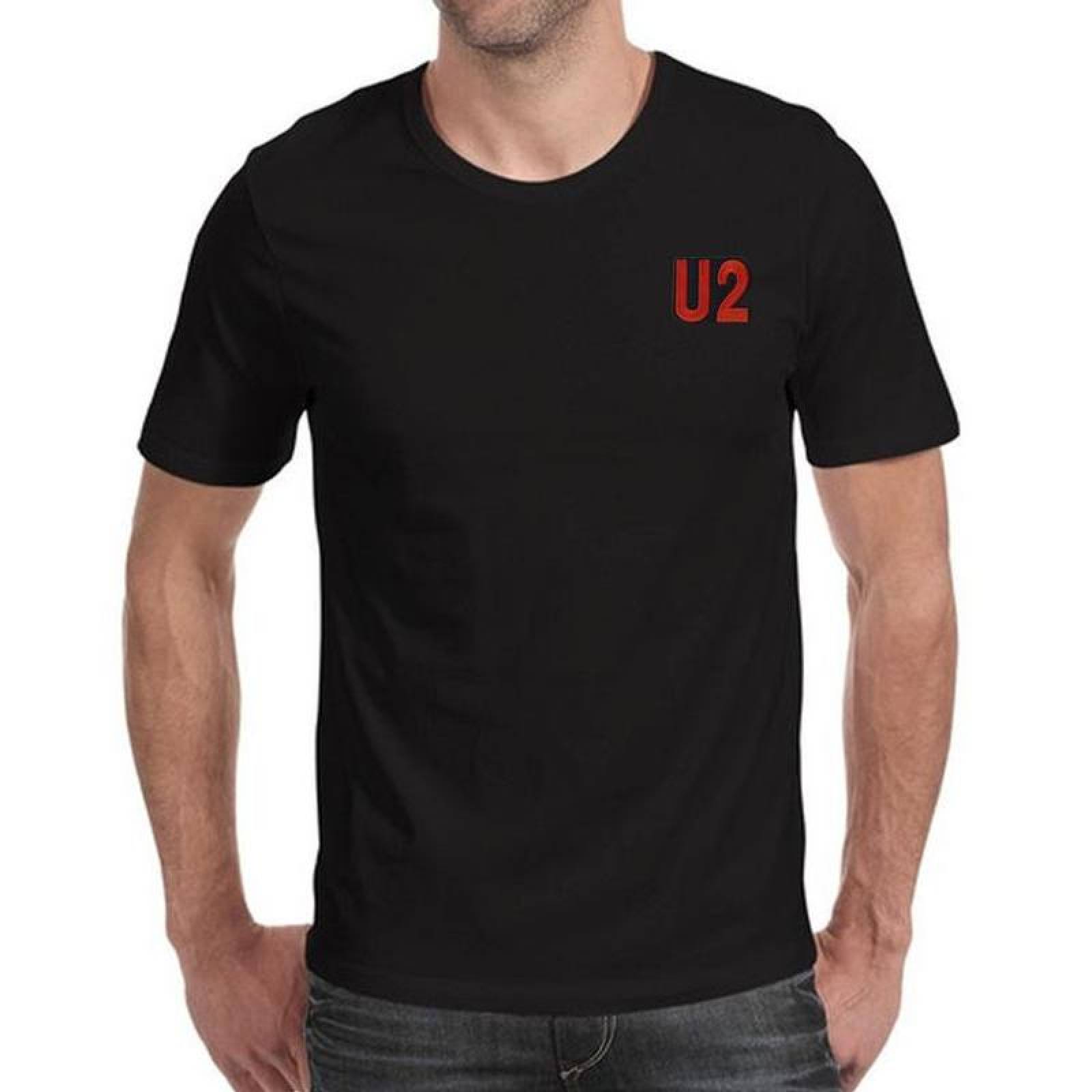 Parche Bordados para Gorras MXRKU-003-1 3 Parches U2 9x10cm Rojonegro Bordado Adhesivo para Planchar, Music01