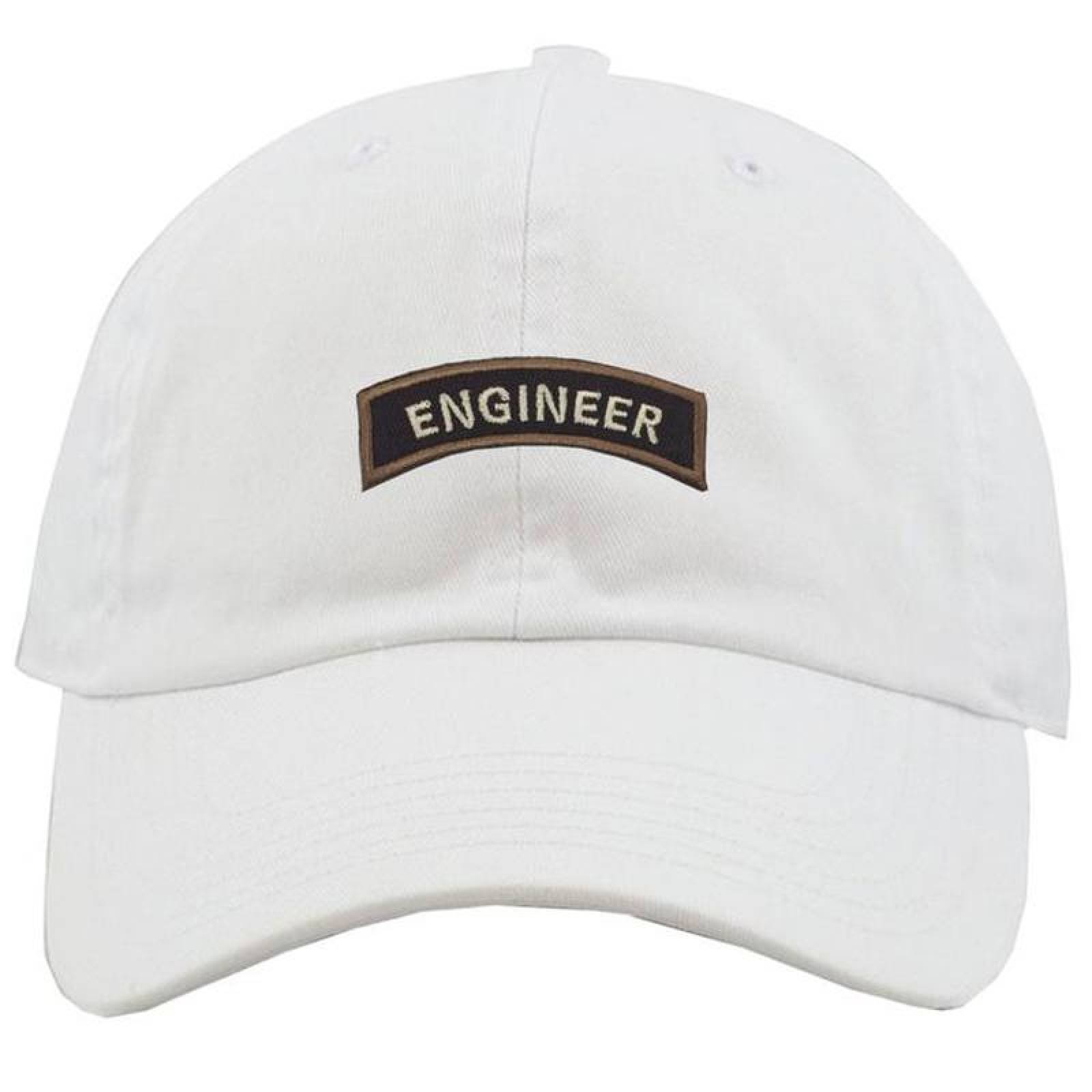 USEngineer Parche Militar Velcro MXUSE-001-1 1 Parche USEngineer Insignia de Perro Alfa 7x2cm Negro Táctico Militar Bordado con Velcro, TacticWords02