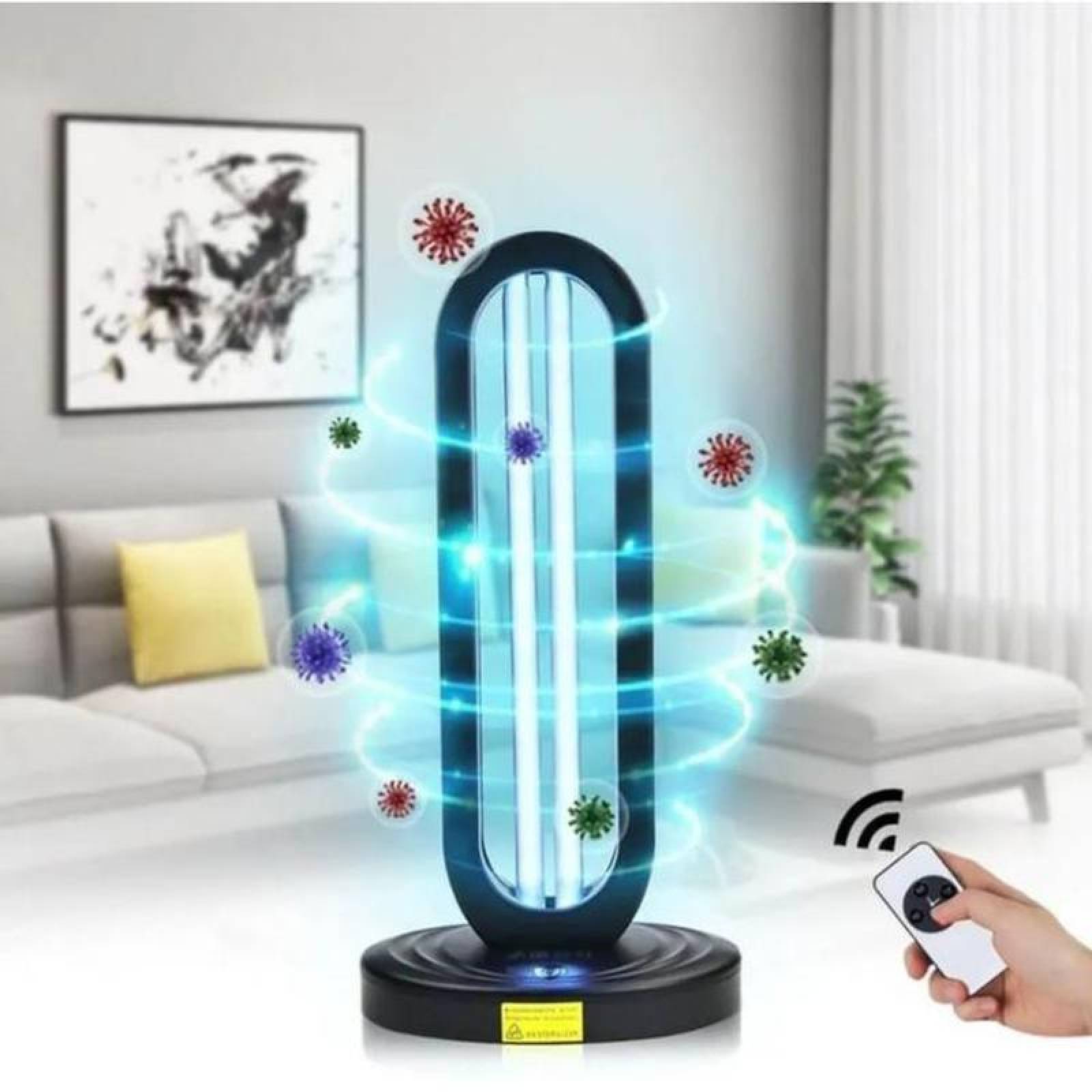 Luminarios para Eliminar mal Olor, MXLMC-001-10, 38W, 100-130V, 40m² de Sanitización, Enchufe, Control Remoto, Plástico,, LampCov