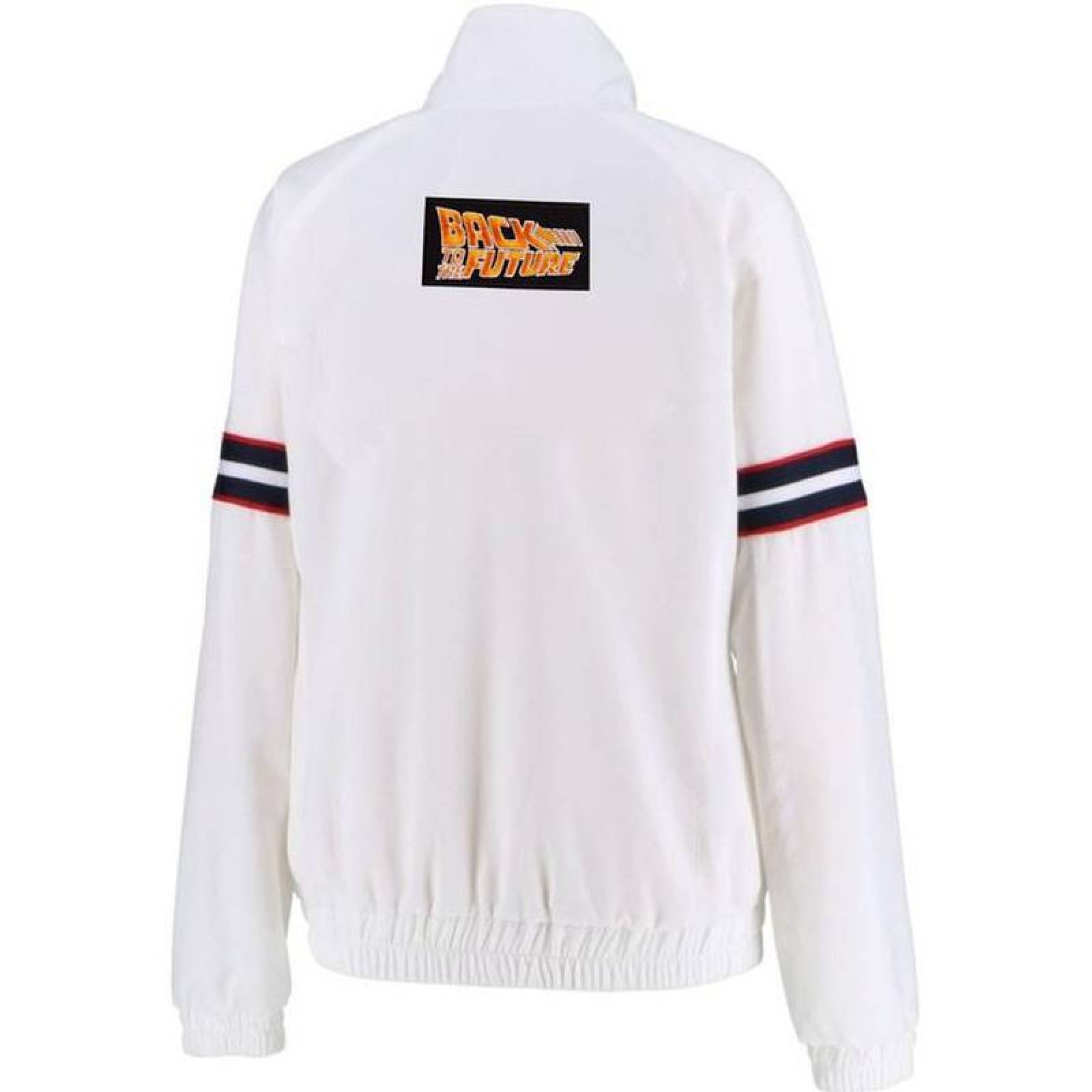 Parches para Playeras Decorativo MXBKF-004-2 4 Parches Back to the Future 10x5cm Negronaranja Bordado Adhesivo para Planchar, Movie01