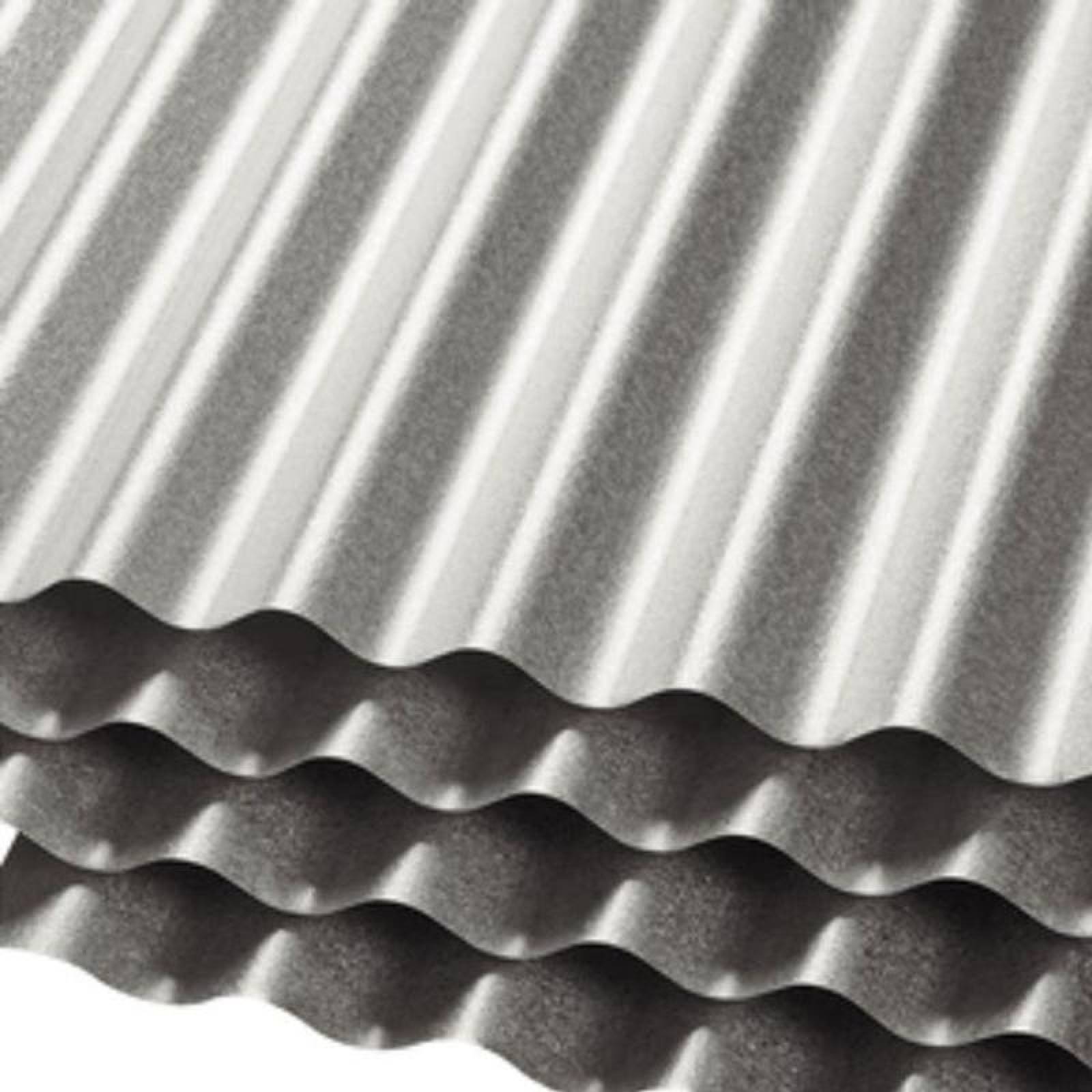 Cubiertas Metálicas Multipanel MXLZA-025 1,22x3,66m Calibre 26 Perfil O-100 Material Zintro Alum 19mm Peralte 1Pza O-100 Zintro Alum