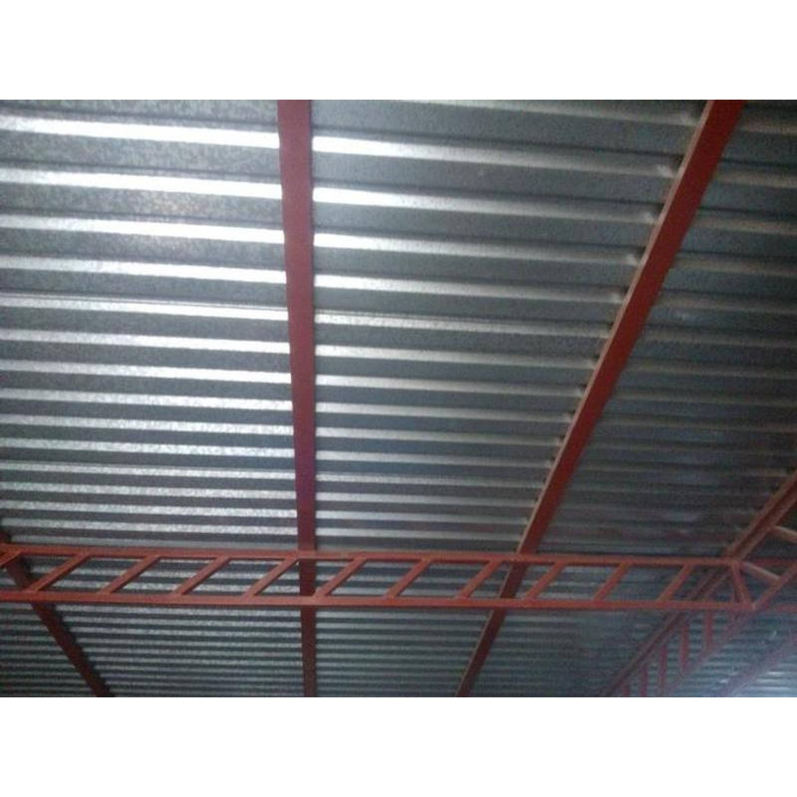 Techo Galvanizado Acanalado MXOGL-022 0,77x2,44m Calibre 26 Perfil O-30 Material Acero con Acabado Galvanizado Peralte 19mm 5Pzas O-30 Galvanizado