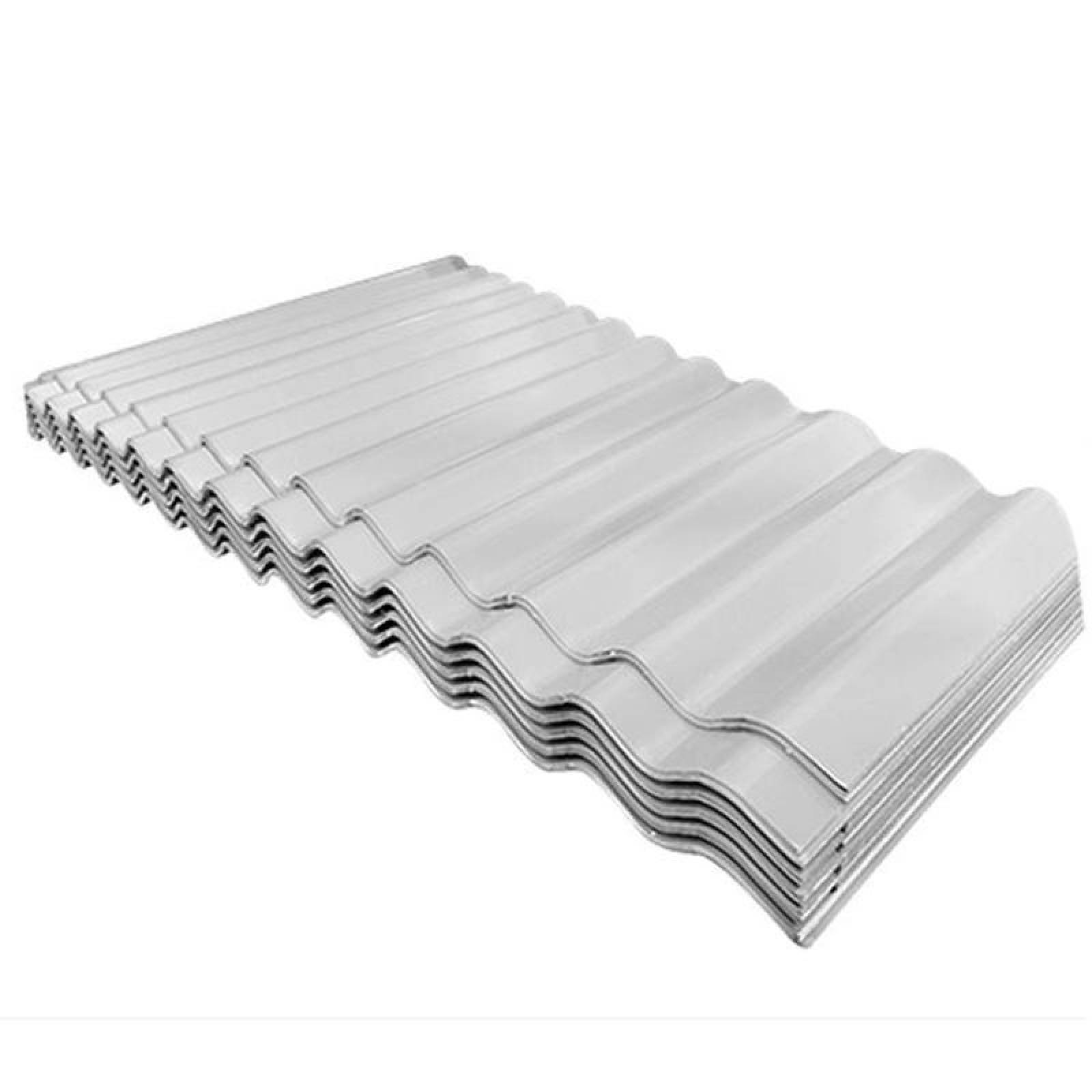Lámina para Techo con Desagüe MXOTL-011 0,92x4,88m Calibre 24 Perfil O-30 Material Acero con Acabado Pintro Peralte 19 mm 1Pza O-30 Pintro