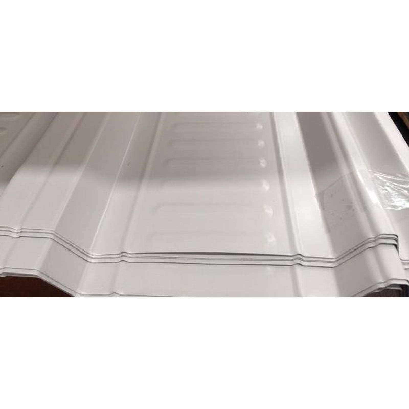 Lámina Zintro Alum de Acero MXZCT-002 1x1m Calibre 22 Perfil RN-10035 Material Acero con Acabado Zintro Alum Peralte 3,5cm 5Pzas RN-10035 Zintro Alum