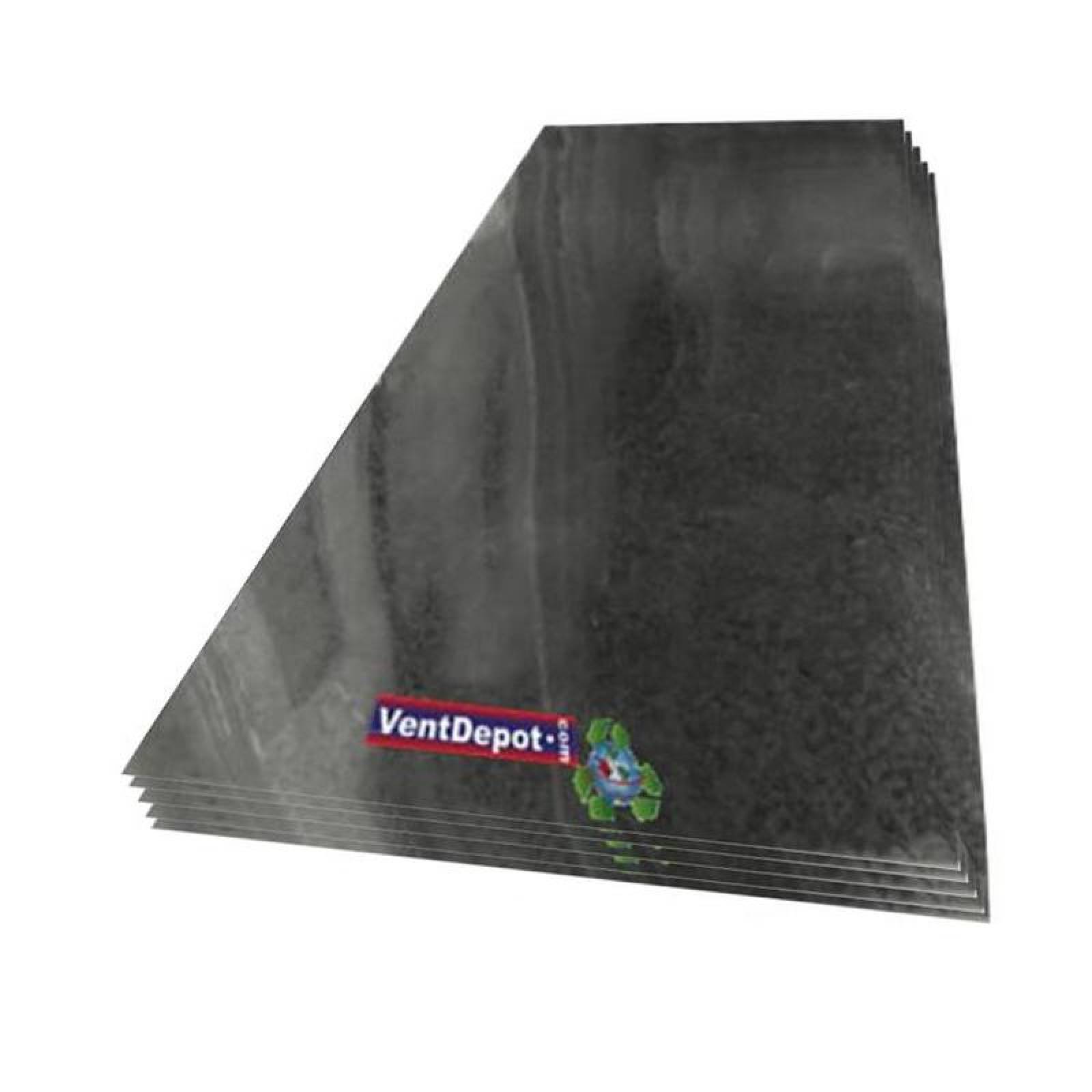 Fabrica de Placa Galvanizada MXGAX-004 0,91x2,44m C, 22 Lamina Lisa Material Acero con Acabado Galvanizado Gris Metálico 5Pzas Galvax 3