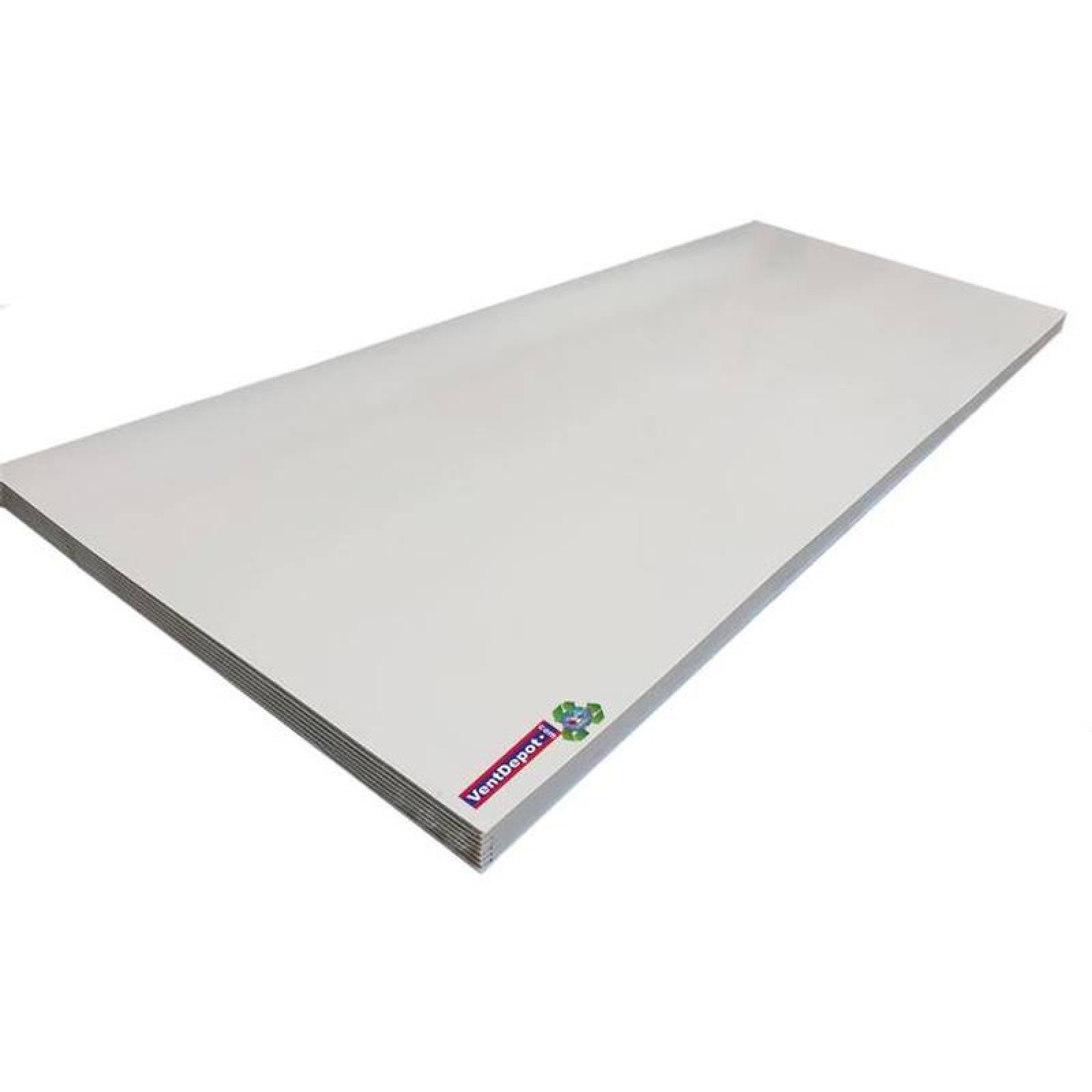 Laminas Lisas para Fabricación MXPNX-015 1,22x6,1m Calibre 22 Lamina Lisa Material Acero Acabado Pintro Blanco Ostion 1Pza Pintrox 4