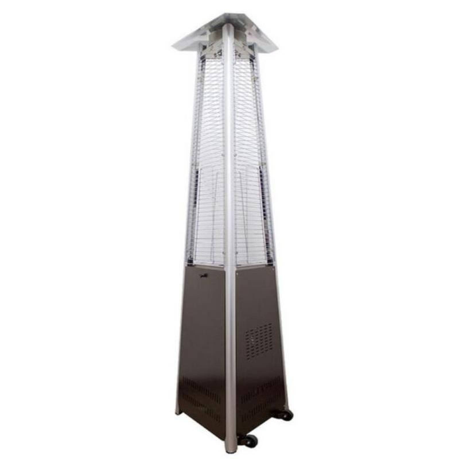 Calefactor para Restaurante MXHRH-001-6 42000BTUs stanque Gas LP Alcance 6 a 8m Piezoeléctrico Acero Inoxidable Café, PyramHeater