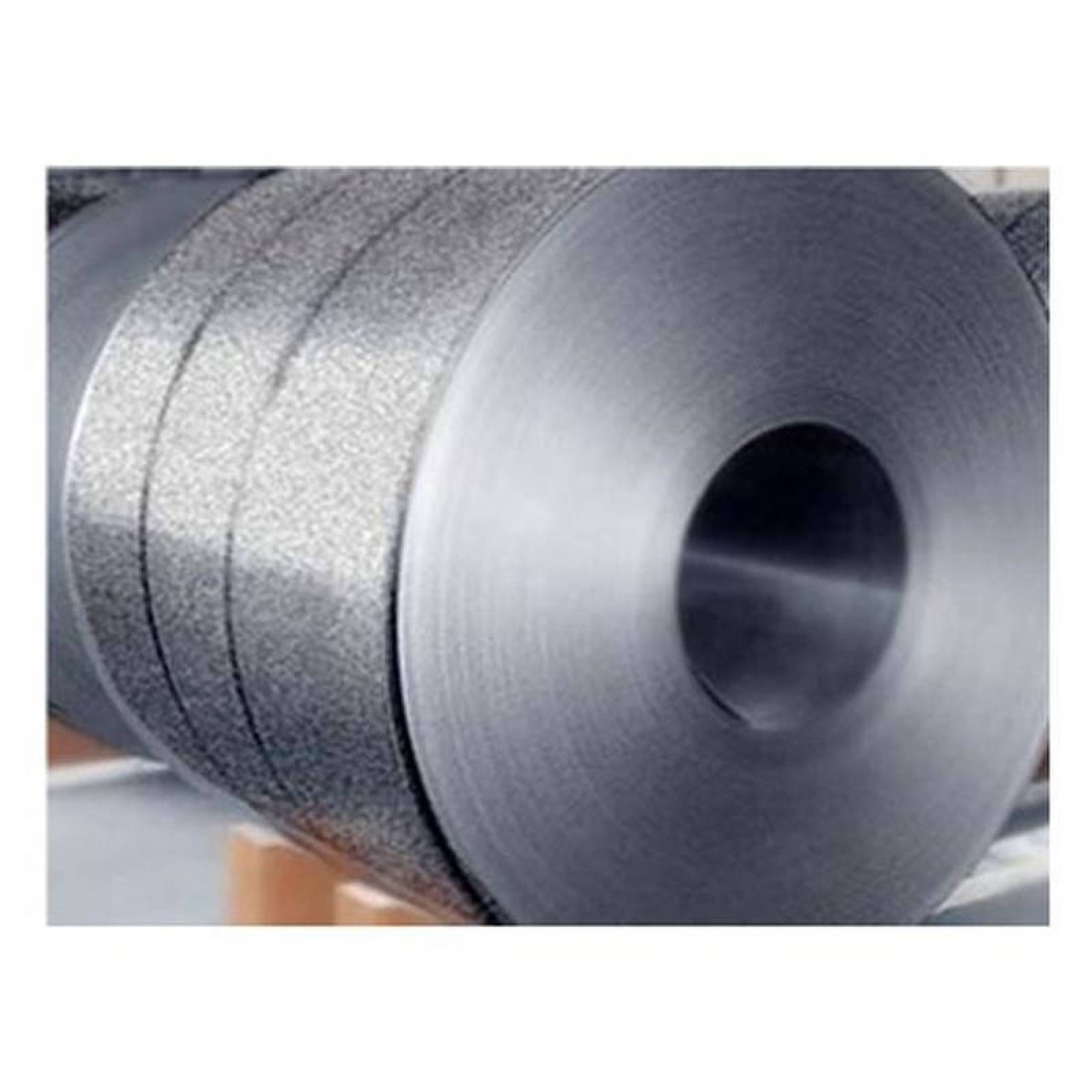 Lamina en Rollo para Acanalar MXZLU-014 Calibre 26 2,5T Ancho 1,22m Aprox, 533m Zintroalum Acabado Galvanizado Gris Metálico, ZintroAlumRoll-4