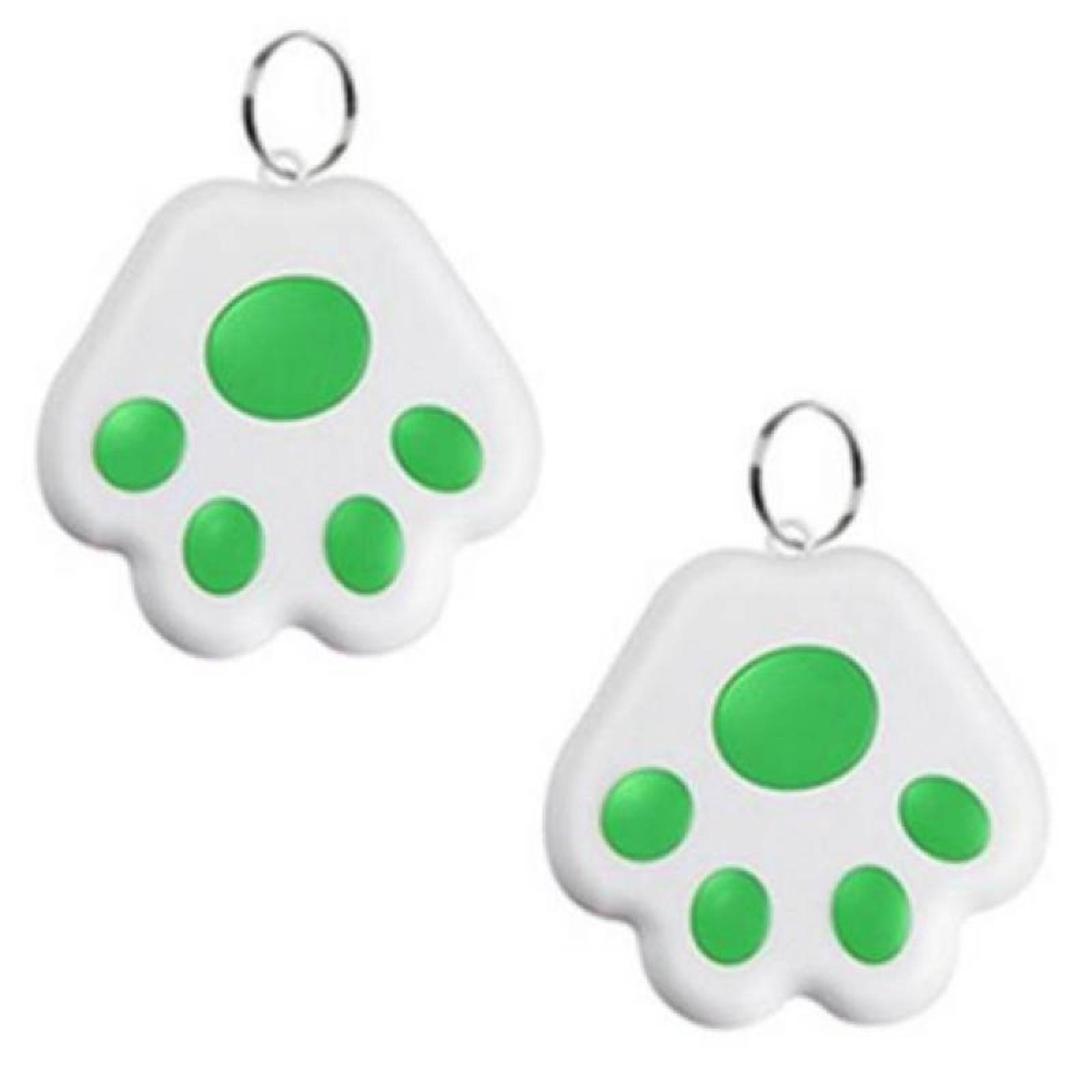 Mini Rastreador para Caballos GPS MXKPE-012 2 Pzs Alcance 20m Bateria CR2032 Plástico Verde, PetTrack