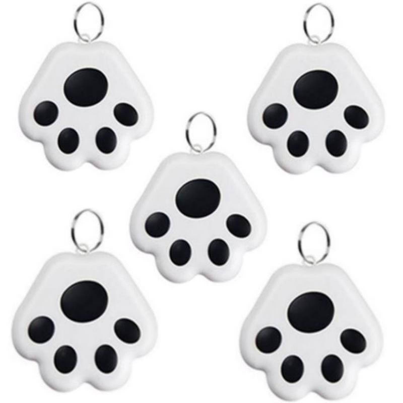 Dispositivo GPS para Gatos MXKPE-025 5 Pzs Alcance 20m Bateria CR2032 Plástico Negro, PetTrack