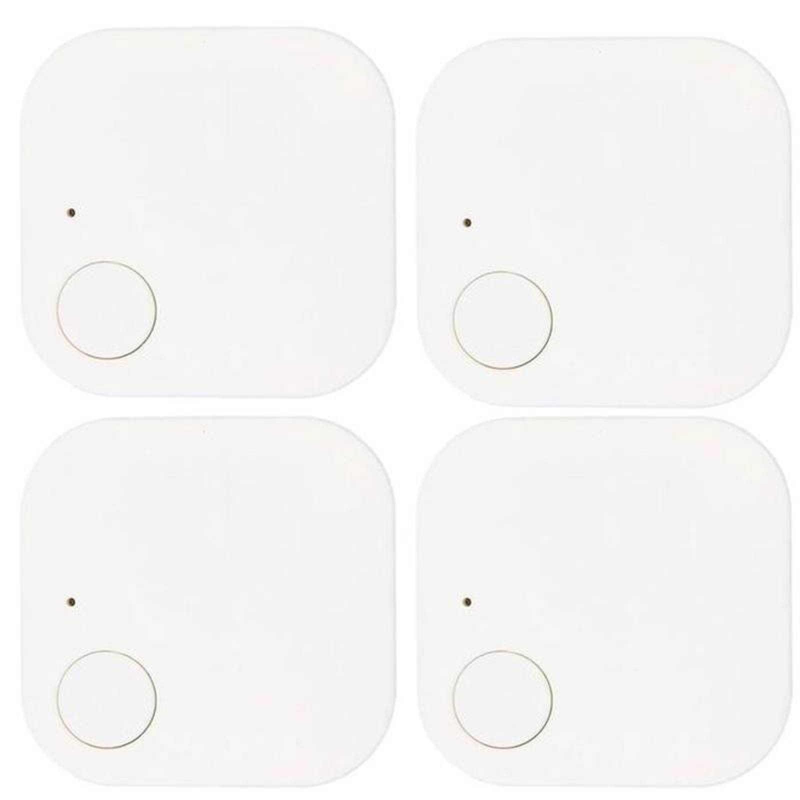 Tracker GPS para Maletas MXMNG-009 4 Pzs Alcance 25m Batería CR2032 Plástico Blanco, MinGPS