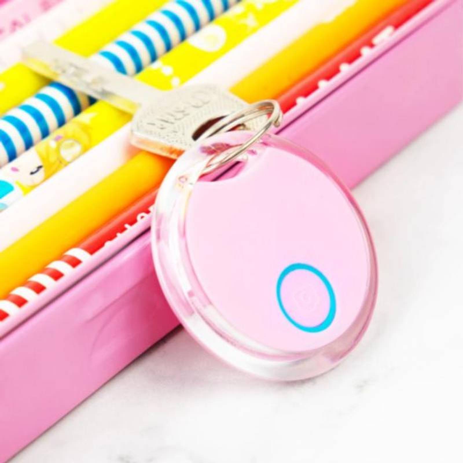 GPS Mini Localizador para Motos MXPKT-006 1 pza Alcance 30m a 50m Batería CR2025 Plástico Rosa, TrackXPro