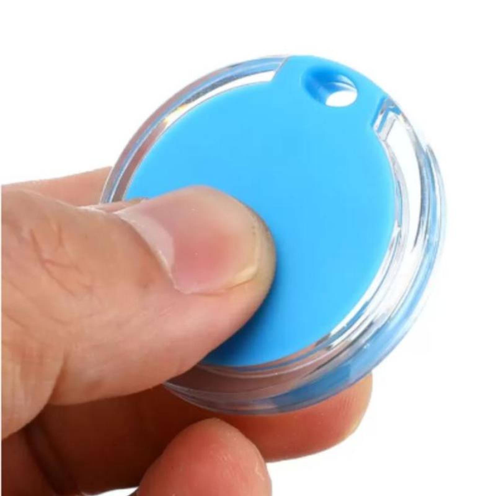 Tracker Collares GPS Anti-perdida MXTXR-009 4 Pzas Alcance 20m Batería CR2032 ABS Azul, TraxColor