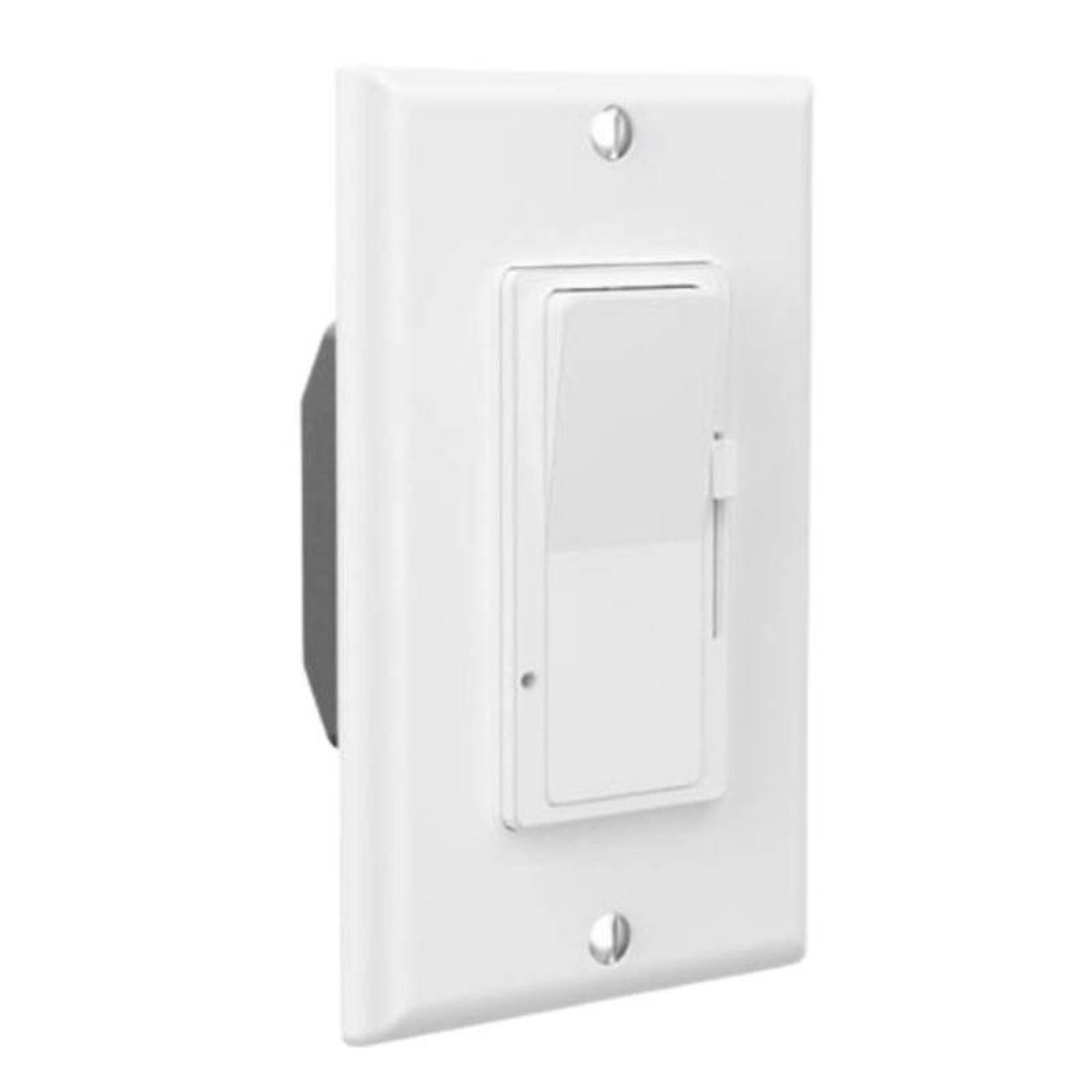 Apagadores Modernos Dimmer MXDGT-001-12 Atenuador Vertical 120V 60Hz LED 200W Incandescentes 600W Conexión Unipolar o 3 Vías, DimLight