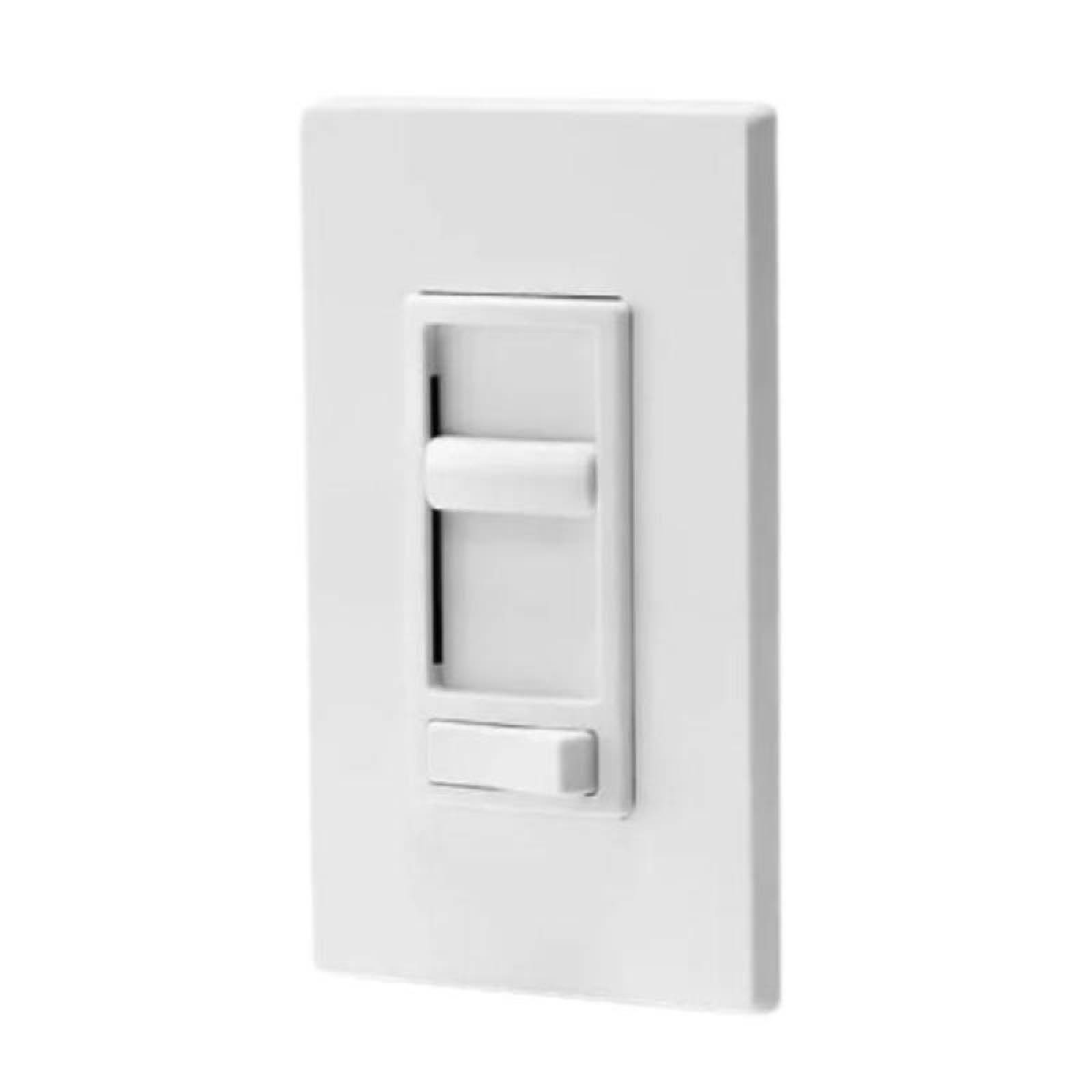 Apagadores Modernos Dimmer MXDMD-001-18 Atenuador Vertical 120V 60Hz LED 200W Incandescentes 600W Conexión Unipolar o 3 Vías, DimLed