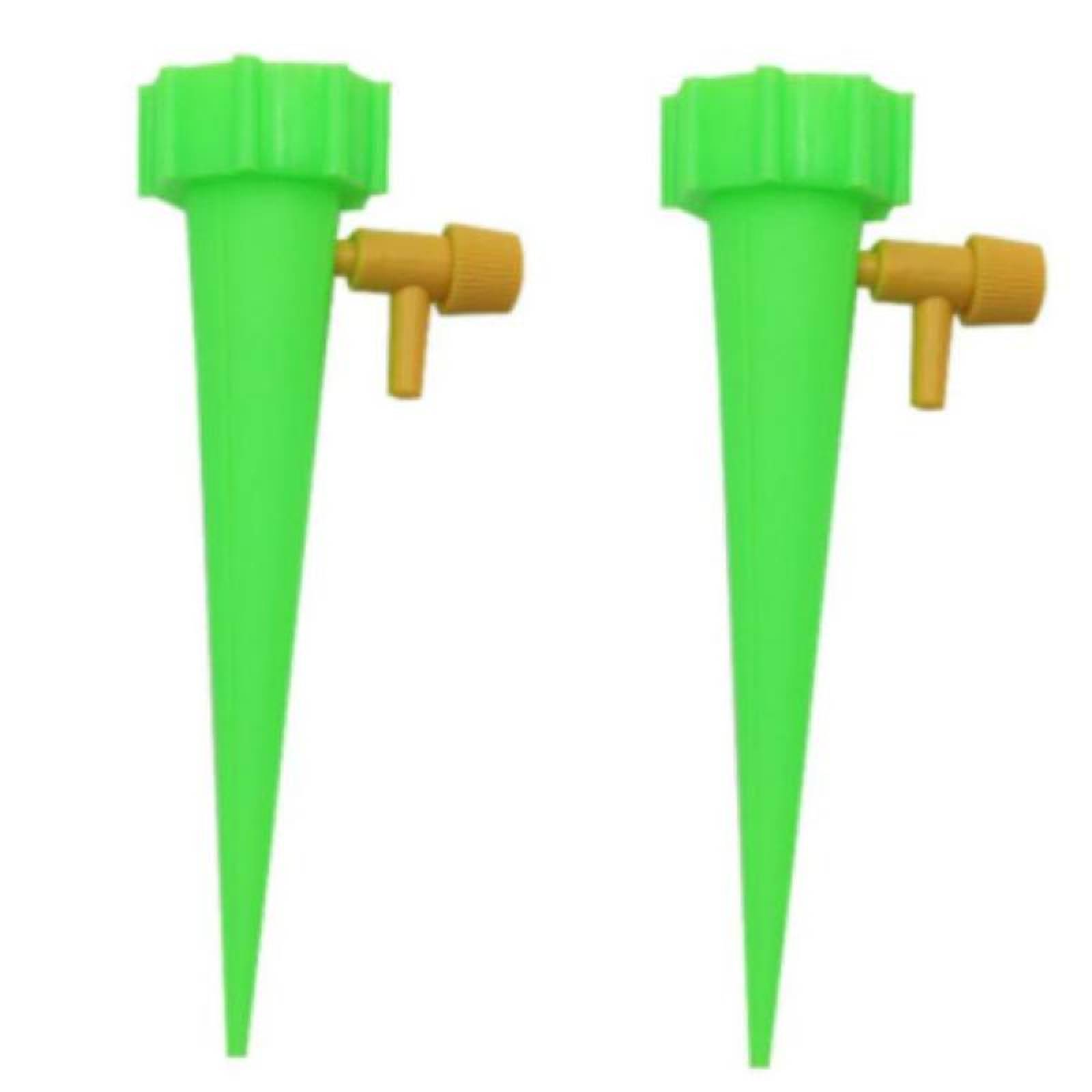 Sistema Automático de Riego MXH2O-011 2 pzas Verde Diámetro de la Rosca 27mm Plástico Sistema de Riego por Goteo, H2OSys